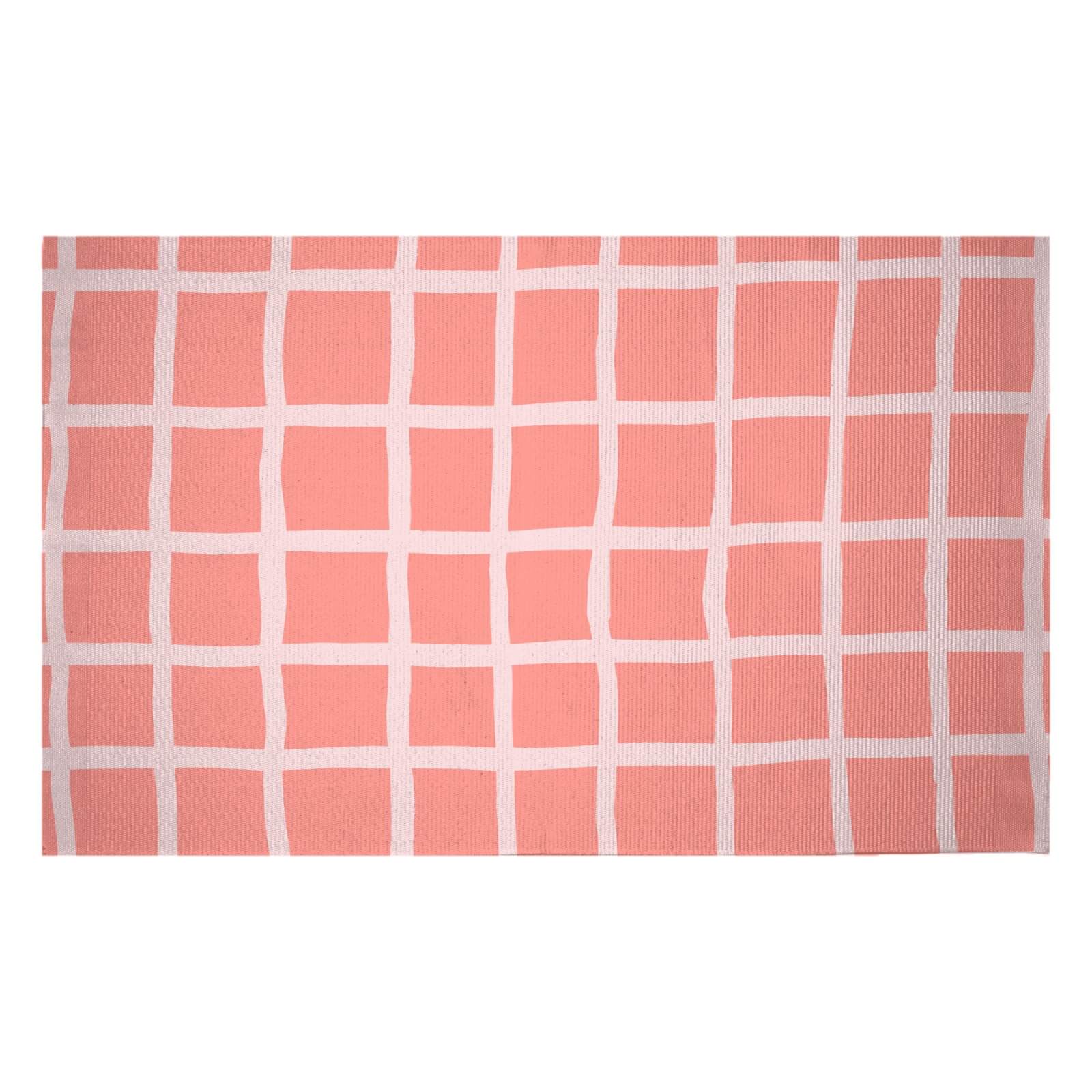 Cross Check Woven Rug - Small