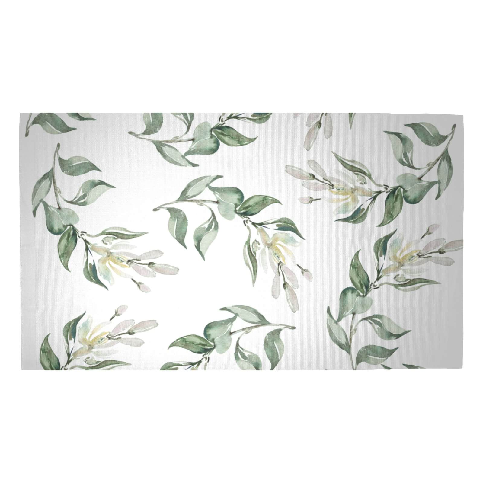Leaves Woven Rug - Medium