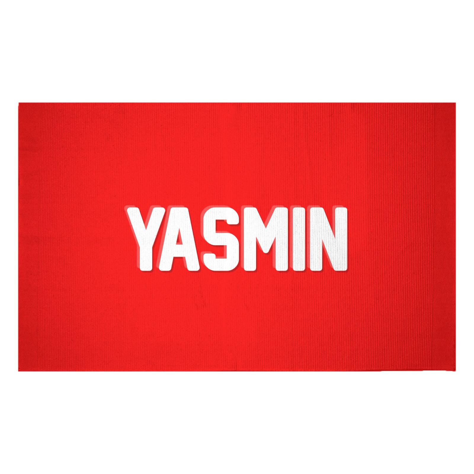 Embossed Yasmin Woven Rug - Small