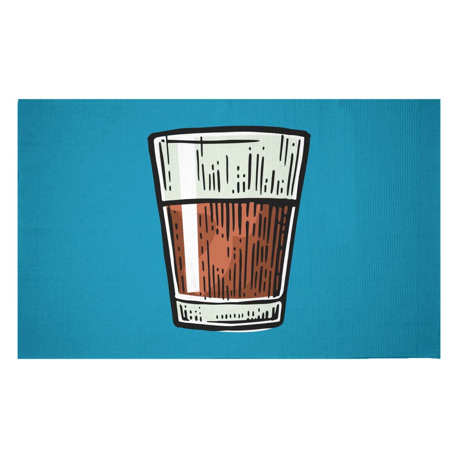 Rum Woven Rug - Small