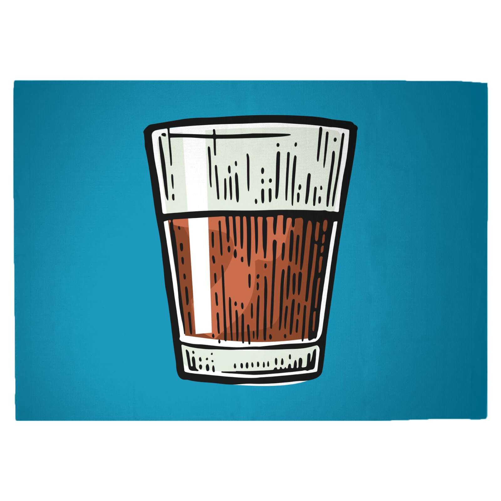 Rum Woven Rug - Large