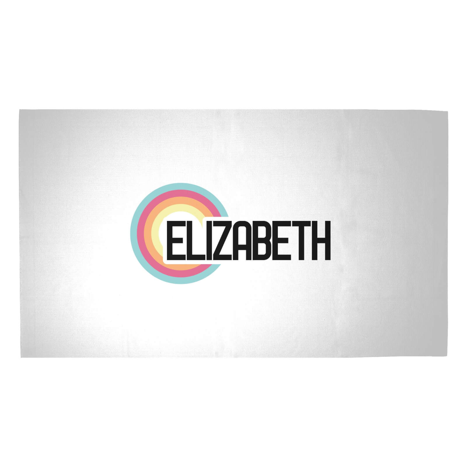Elizabeth Rainbow Woven Rug - Medium