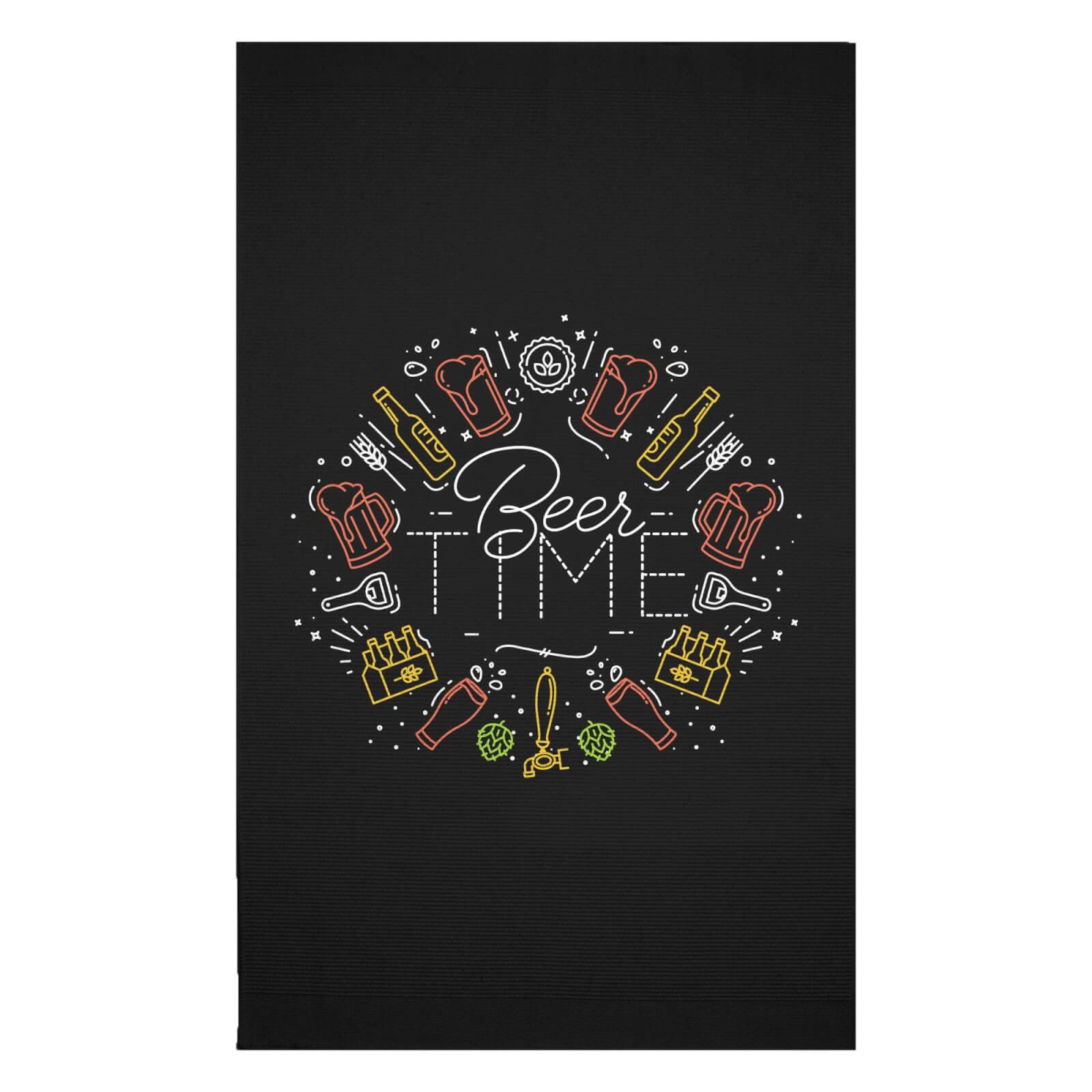 Alcohol-21 Woven Rug - Small