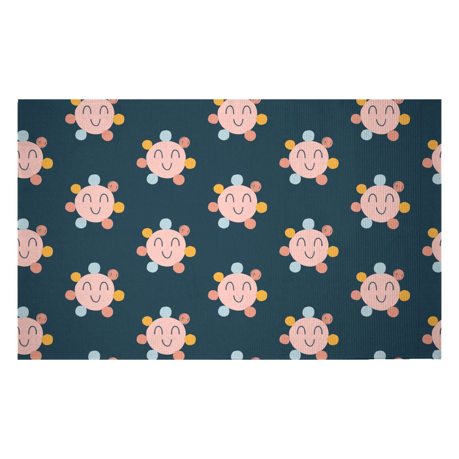 Sunny Dark Woven Rug - Small