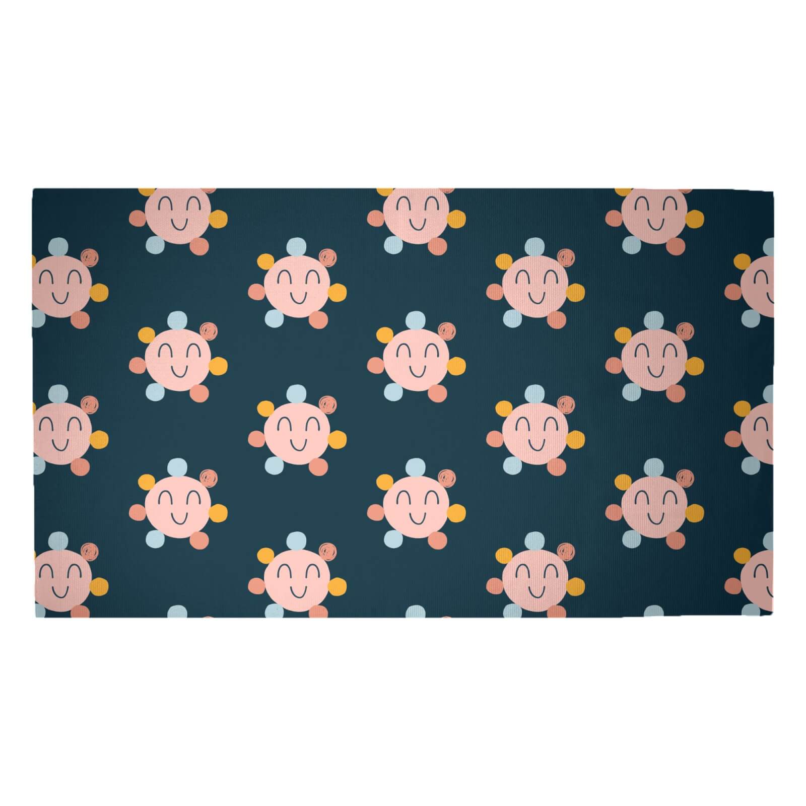 Sunny Dark Woven Rug - Medium