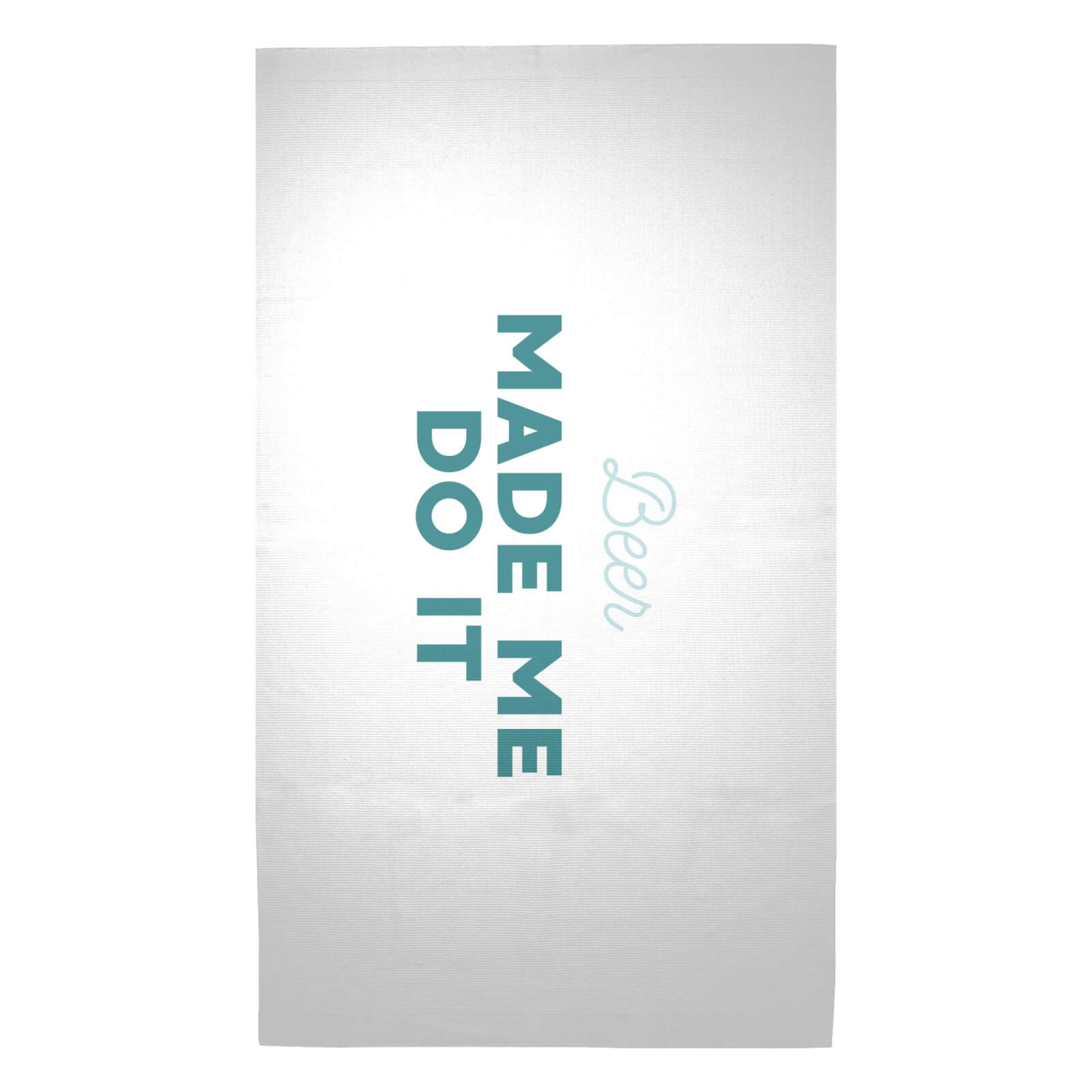 Beer Made Me Do It Woven Rug - Medium