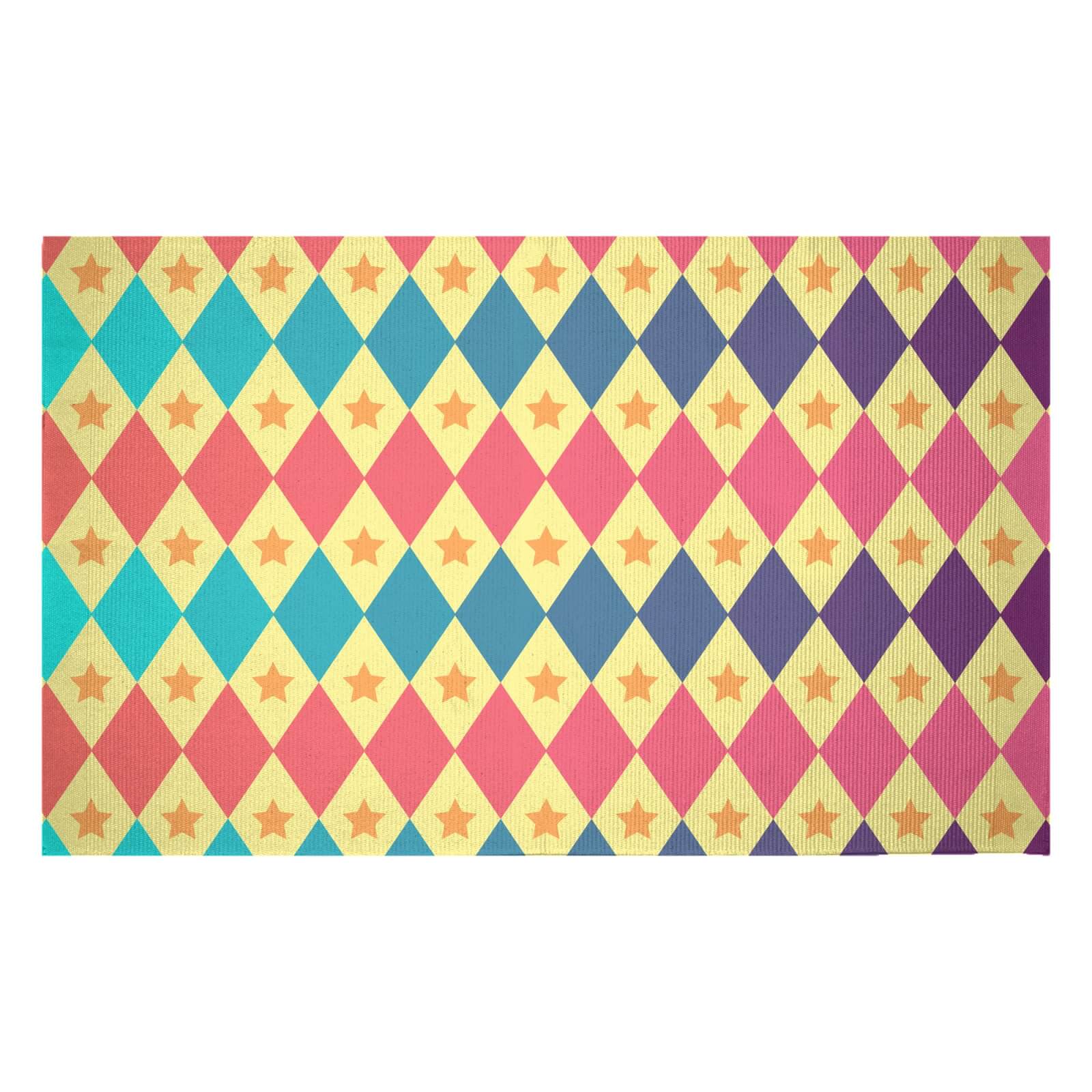 Big Top Pattern Woven Rug - Small