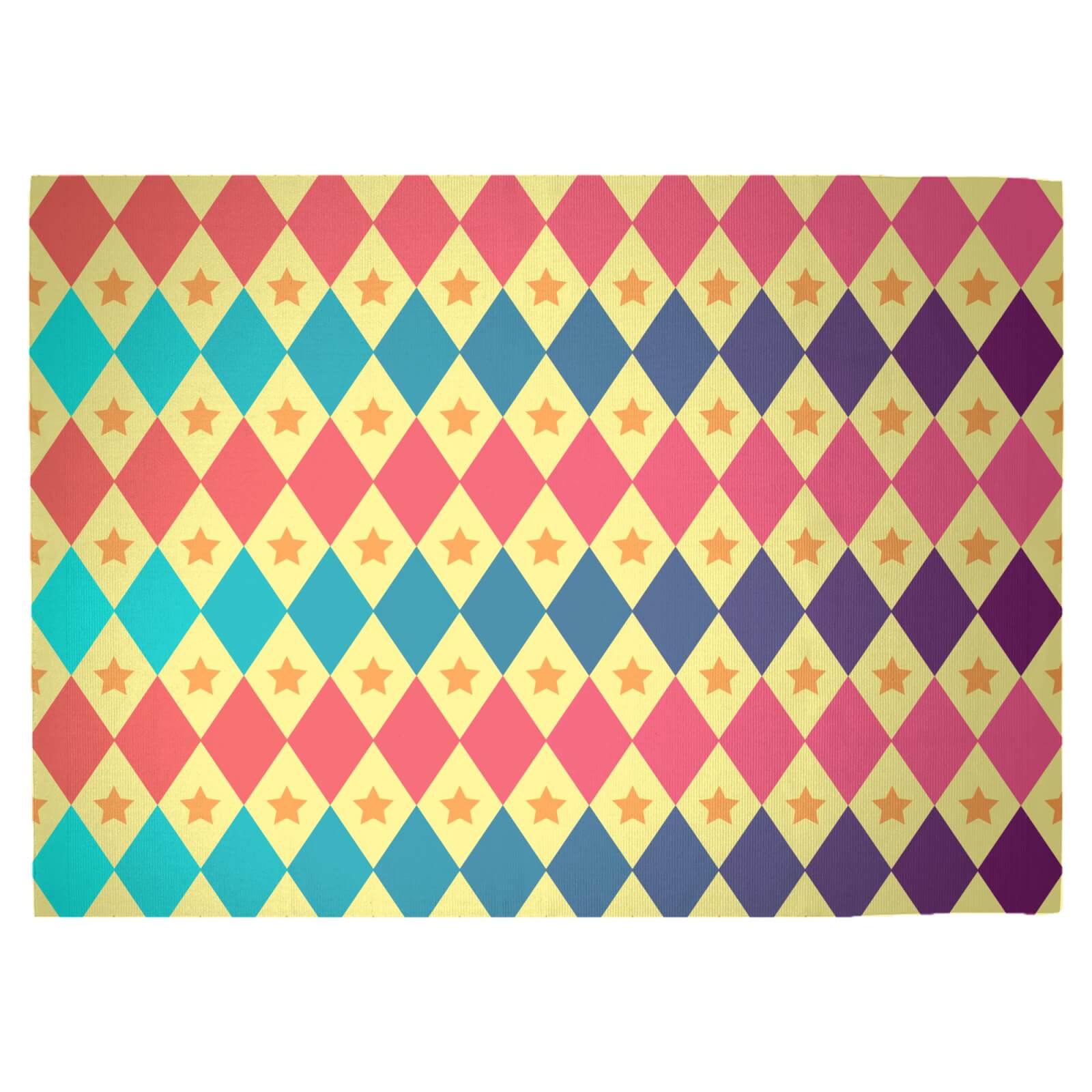 Big Top Pattern Woven Rug - Large