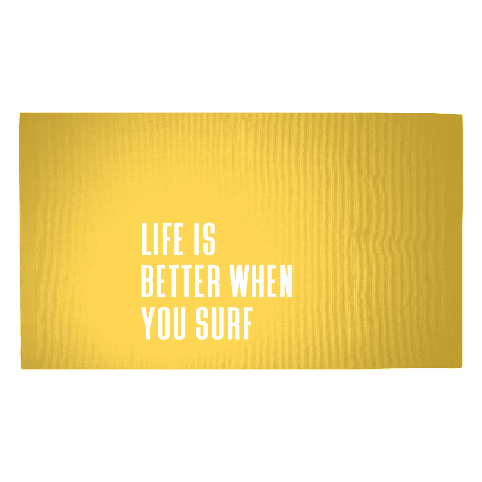 Life Is Better When You Surf Woven Rug - Medium