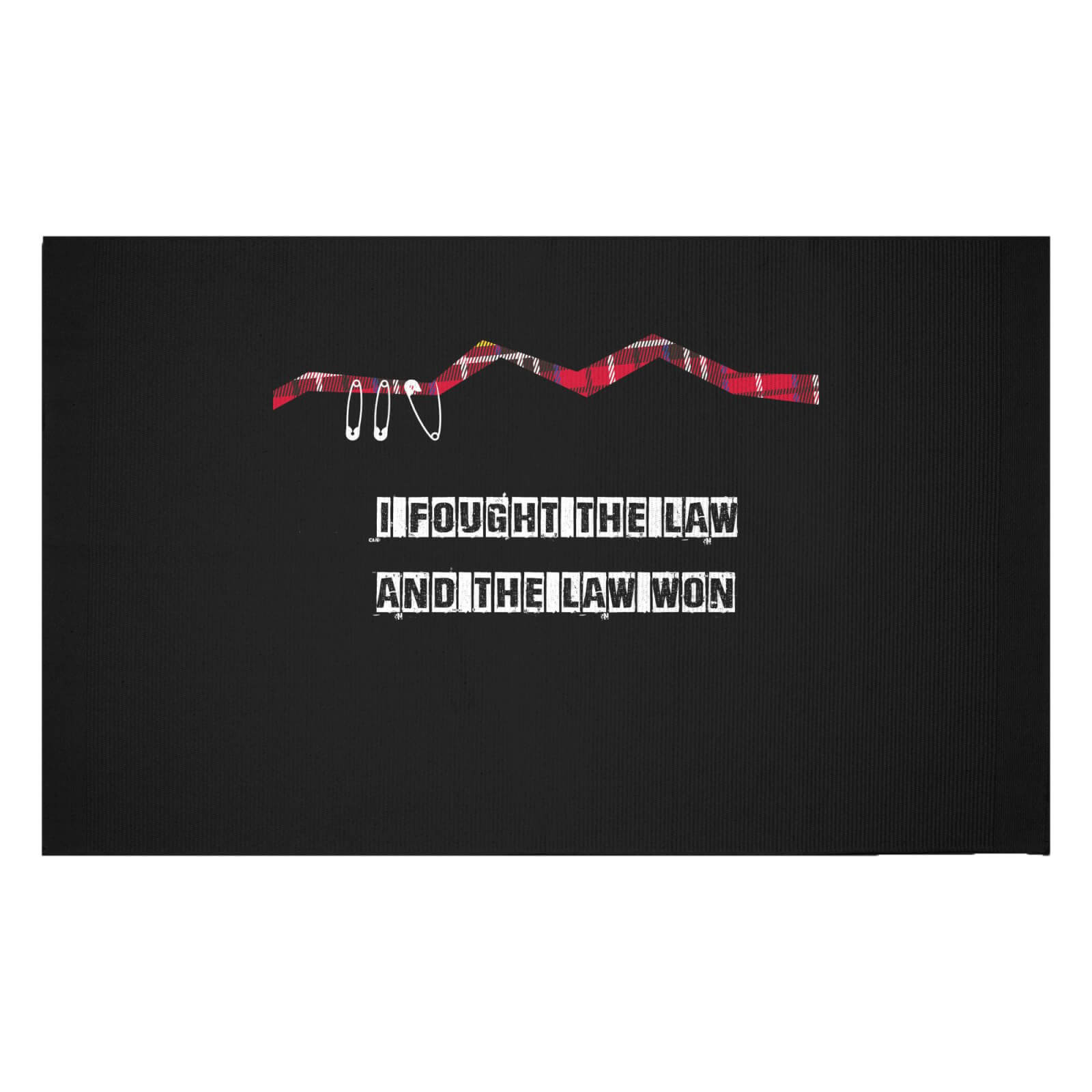 The Law Won Woven Rug - Small