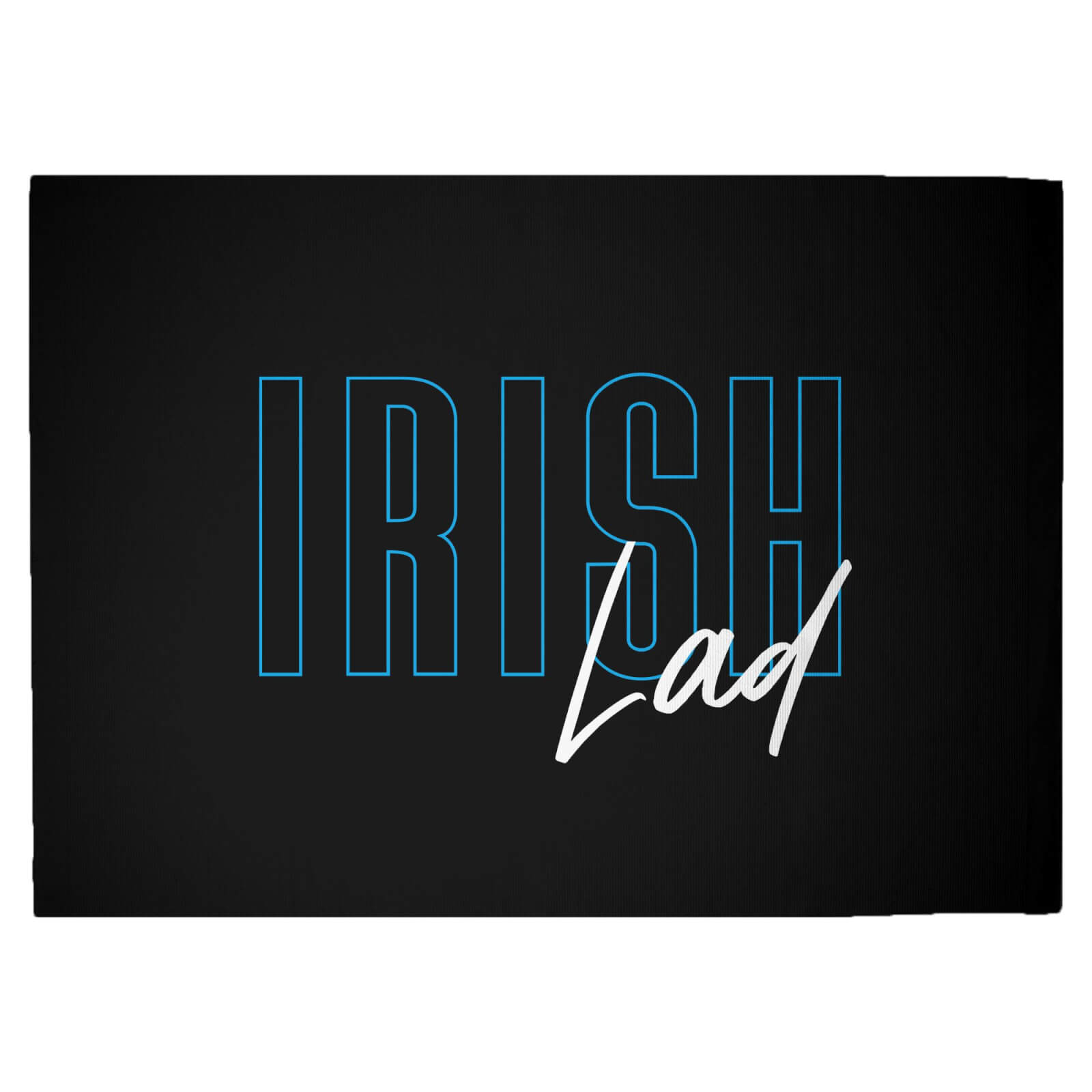 Irish Lad Woven Rug - Large