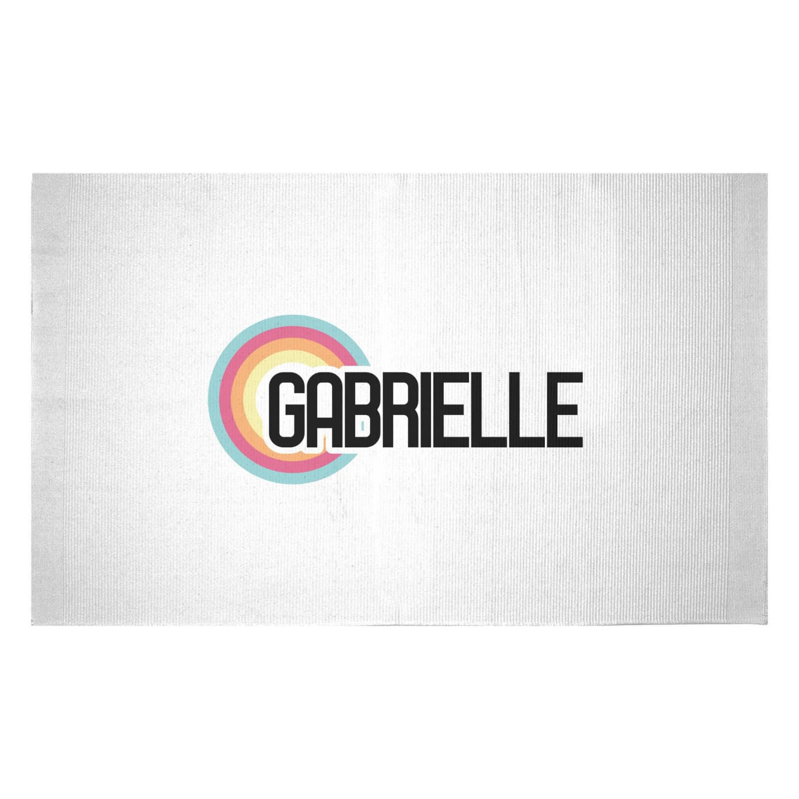 Gabrielle Rainbow Woven Rug - Small