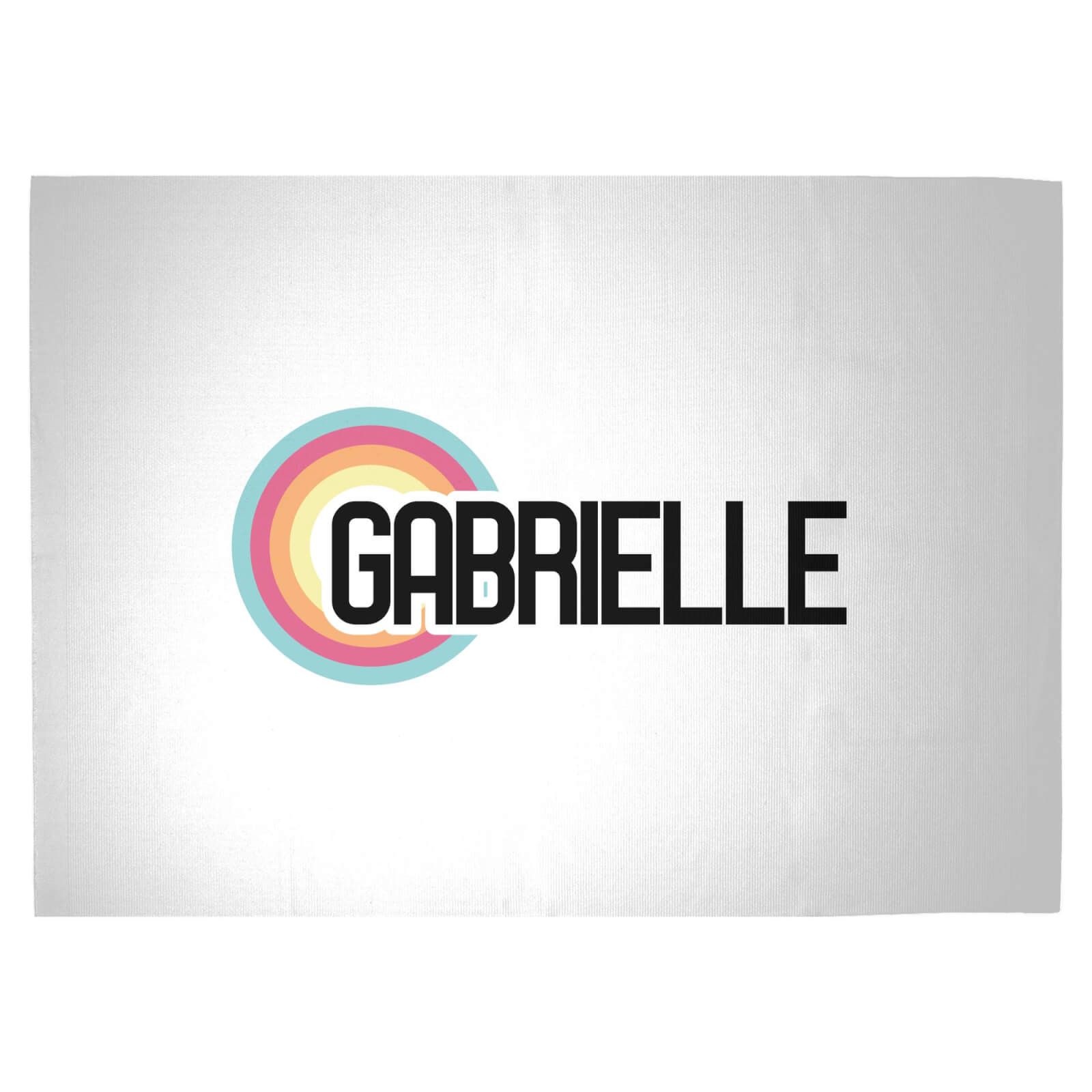 Gabrielle Rainbow Woven Rug - Large