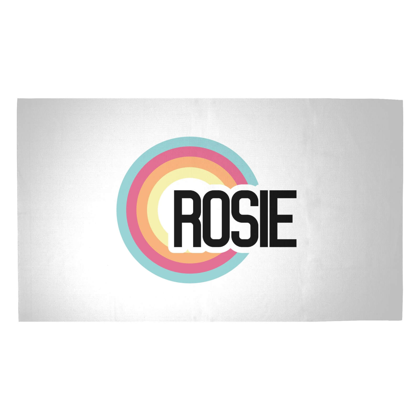 Rosie Rainbow Woven Rug - Medium