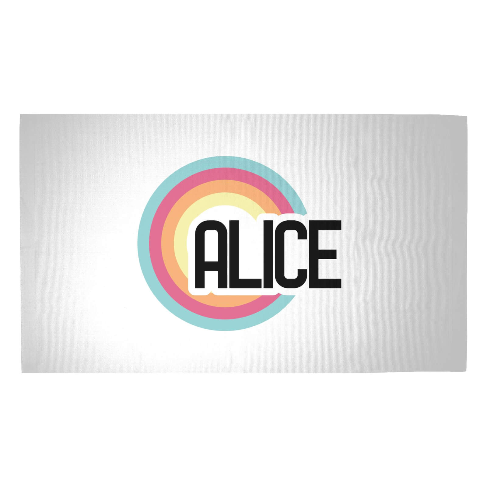 Alice Rainbow Woven Rug - Medium