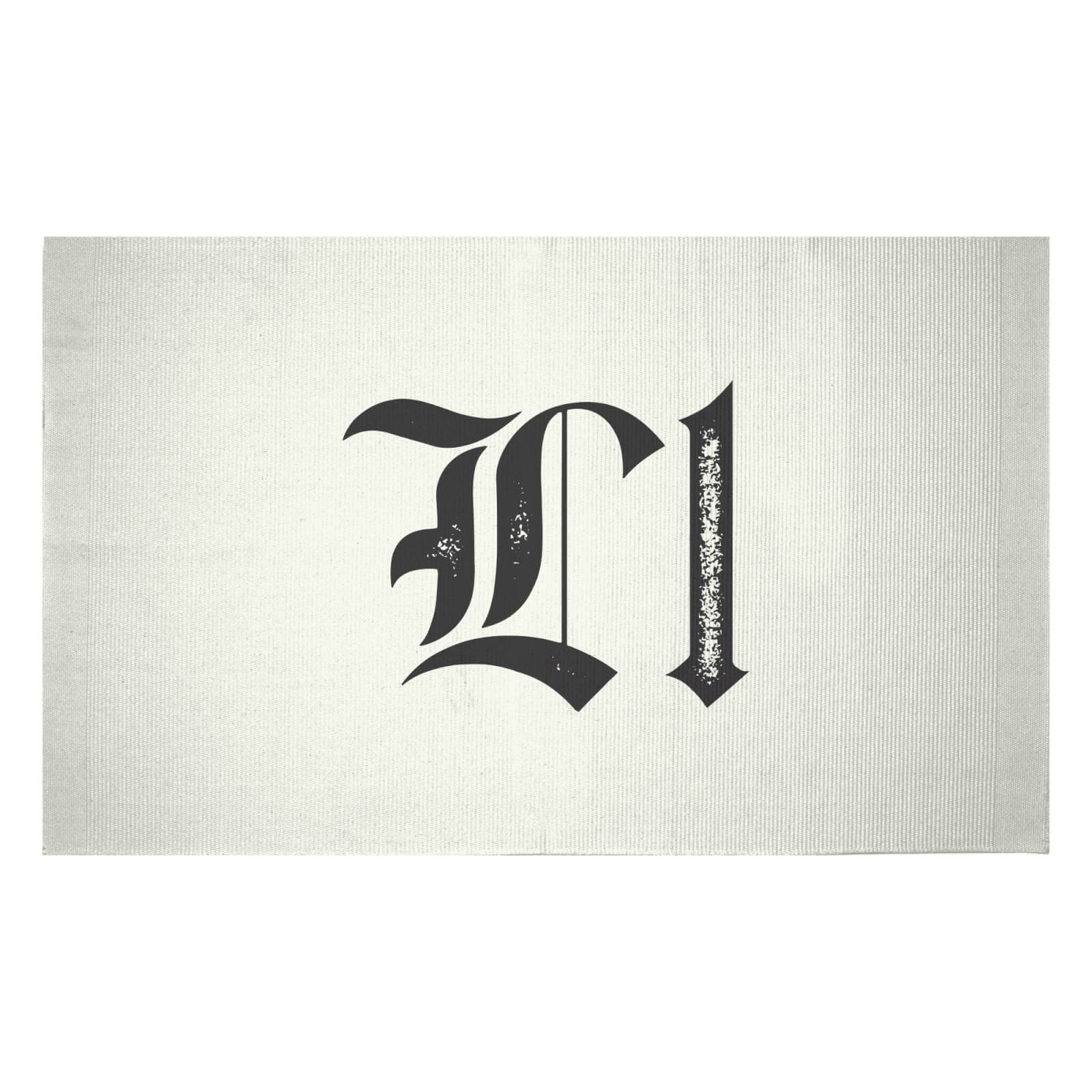 L Woven Rug - Small