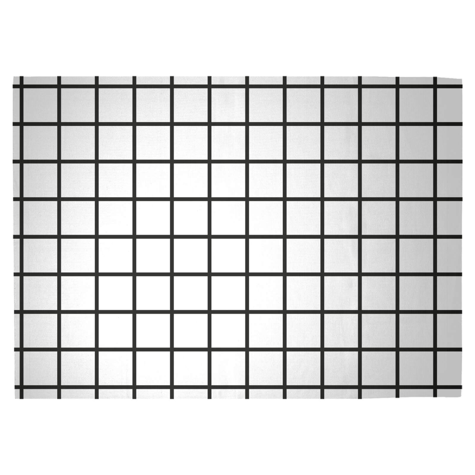 Grid Woven Rug - Large