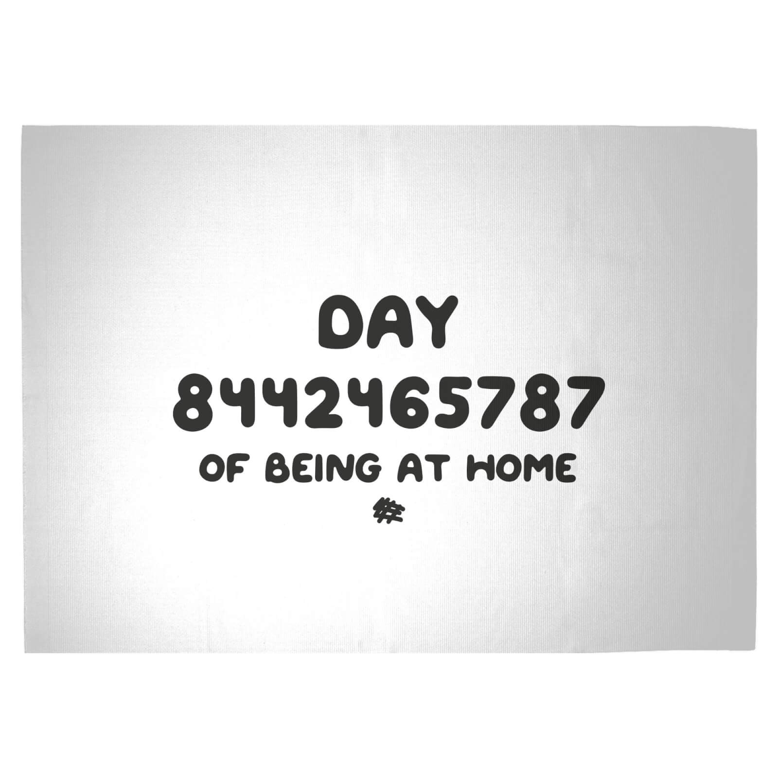 Day 8442465787 Of Quarantine Woven Rug - Large