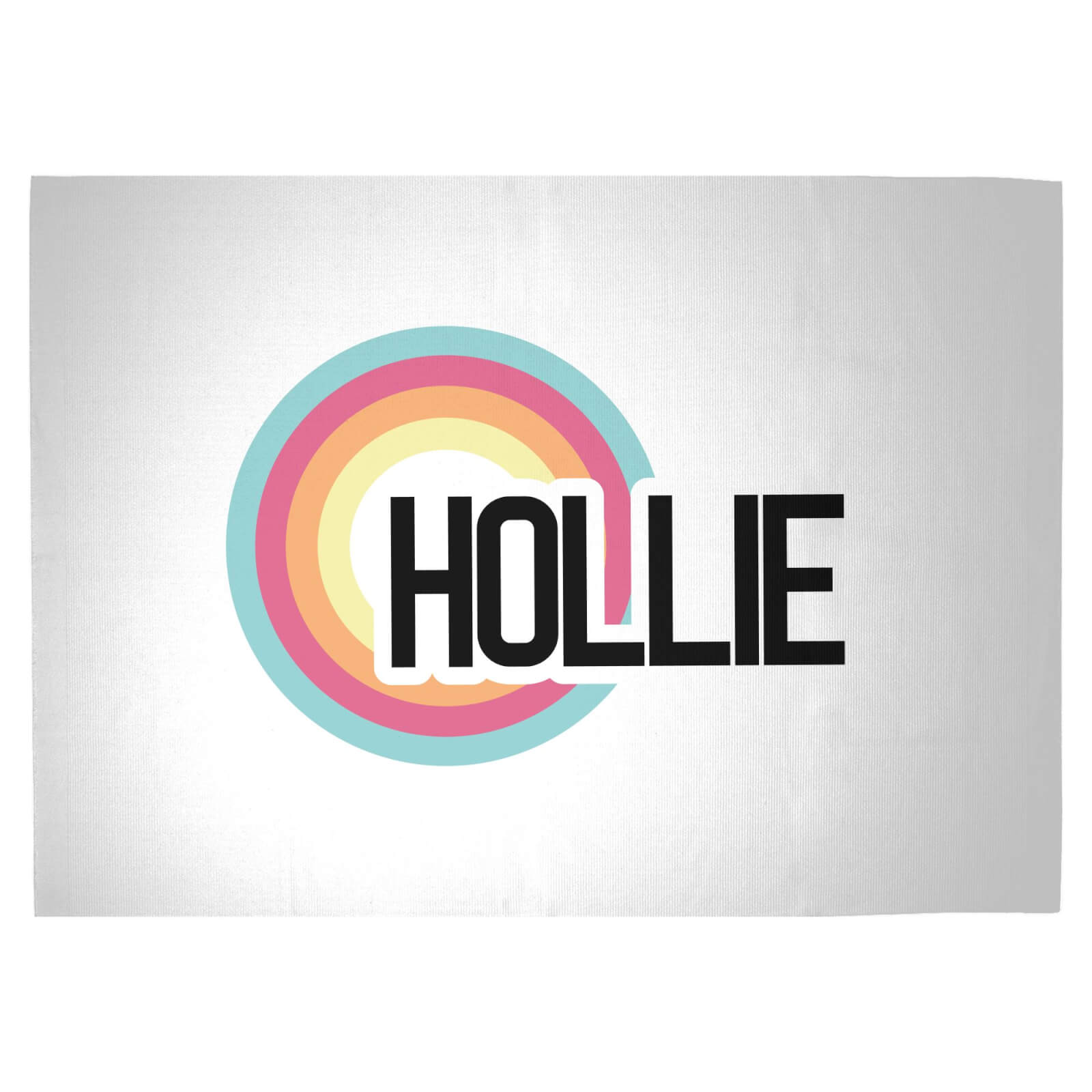 Hollie Rainbow Woven Rug - Large