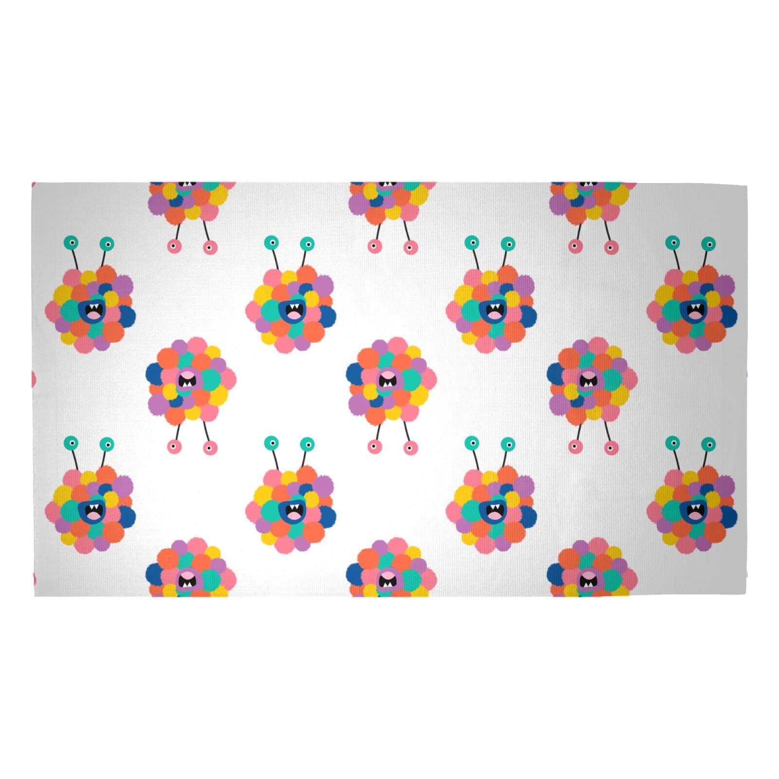Fluffy Monster Woven Rug - Medium