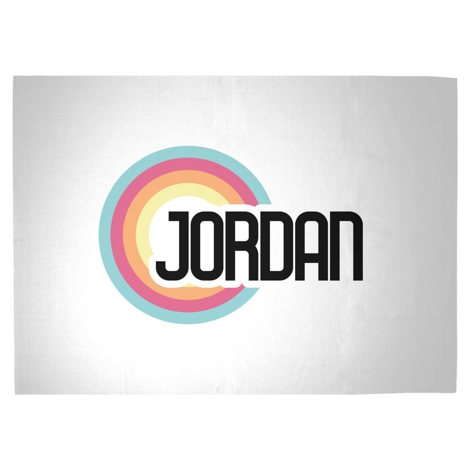 Jordan Rainbow Woven Rug - Large