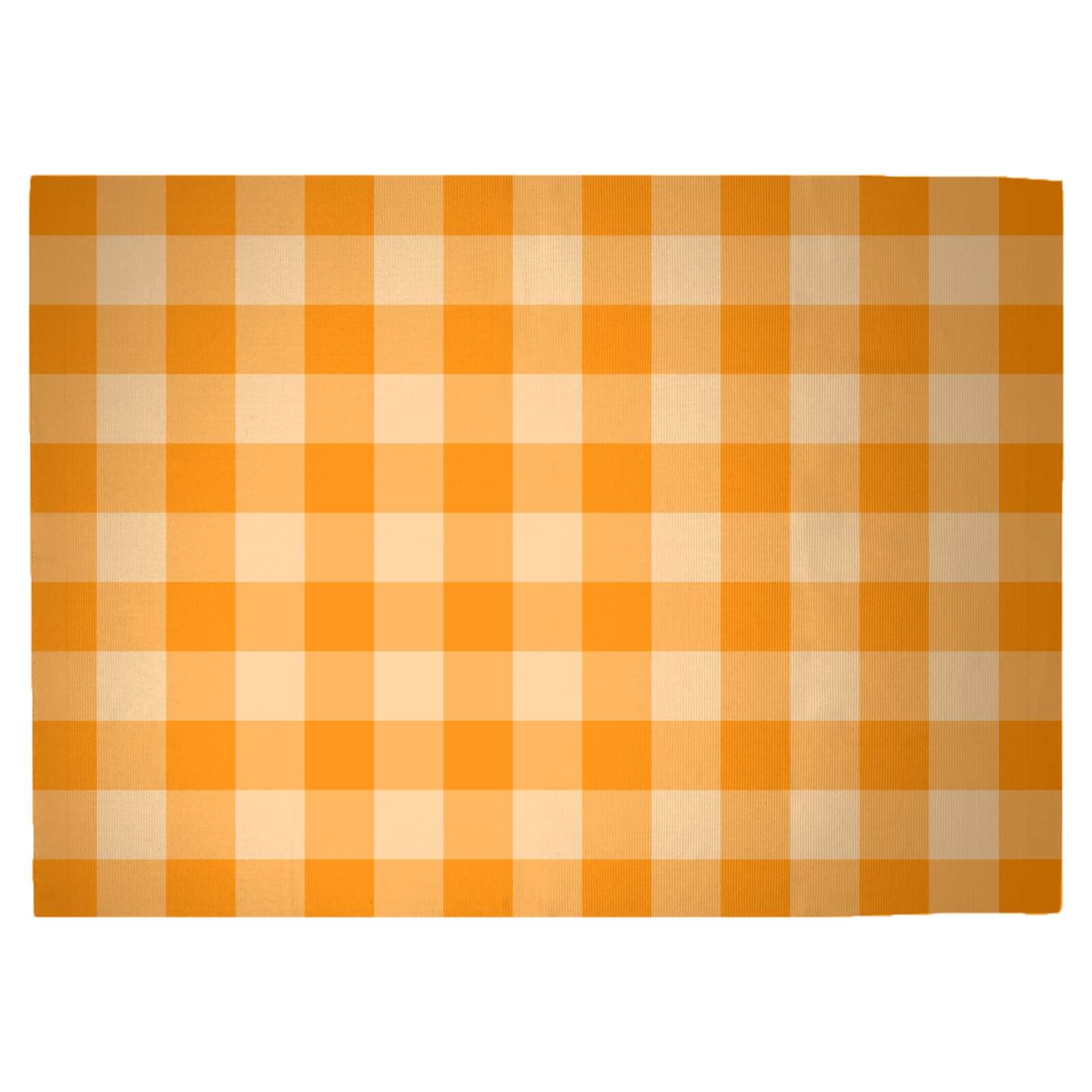 Baking Blanket Orange Woven Rug - Large