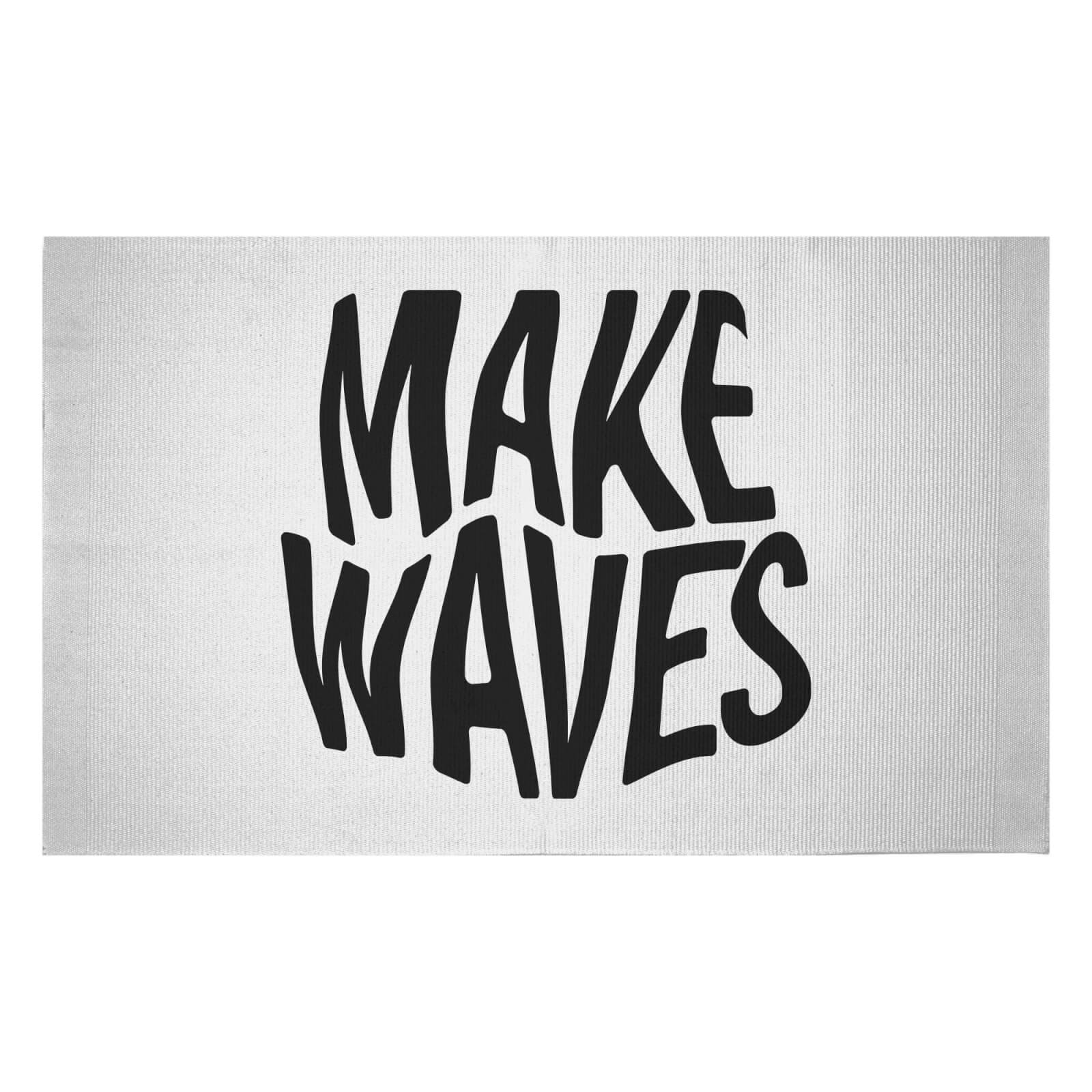 Make Waves Woven Rug - Small