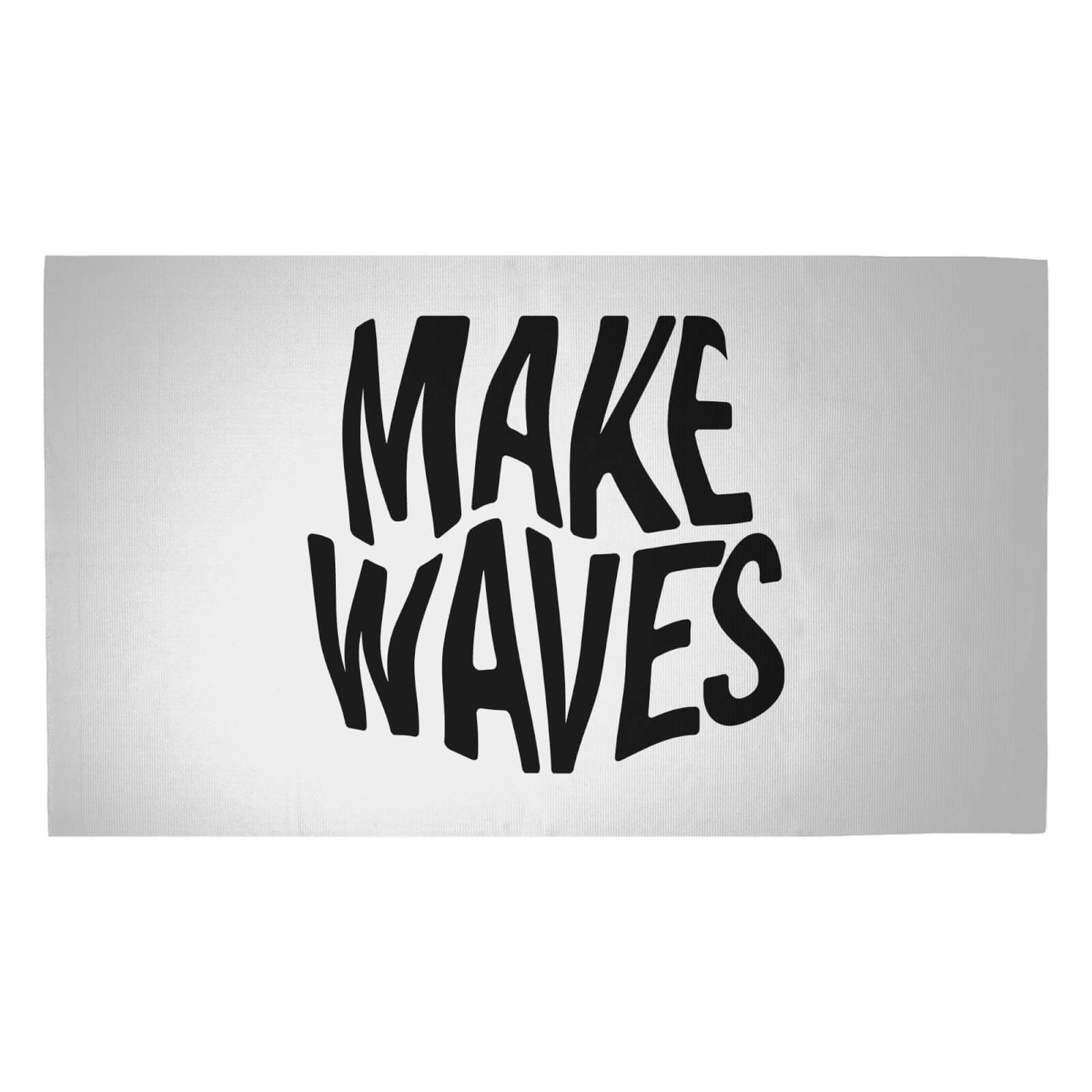 Make Waves Woven Rug - Medium