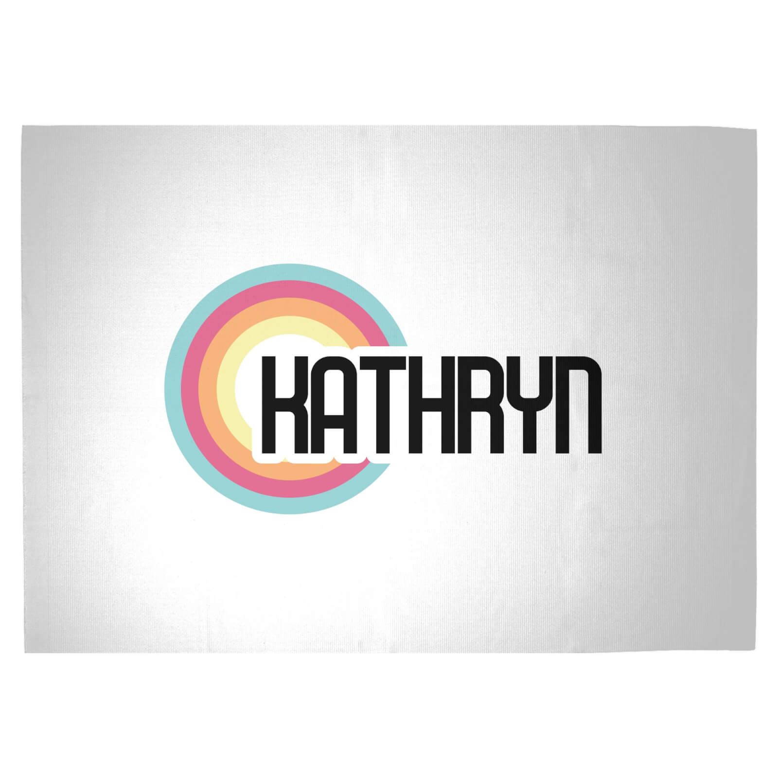 Kathryn Rainbow Woven Rug - Large