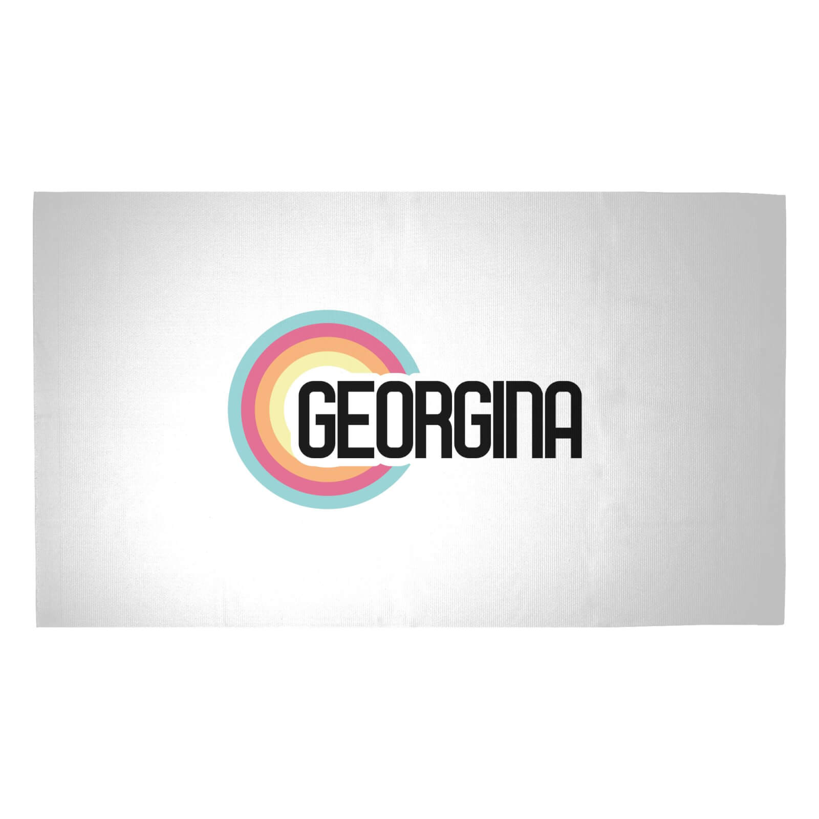 Georgina Rainbow Woven Rug - Medium