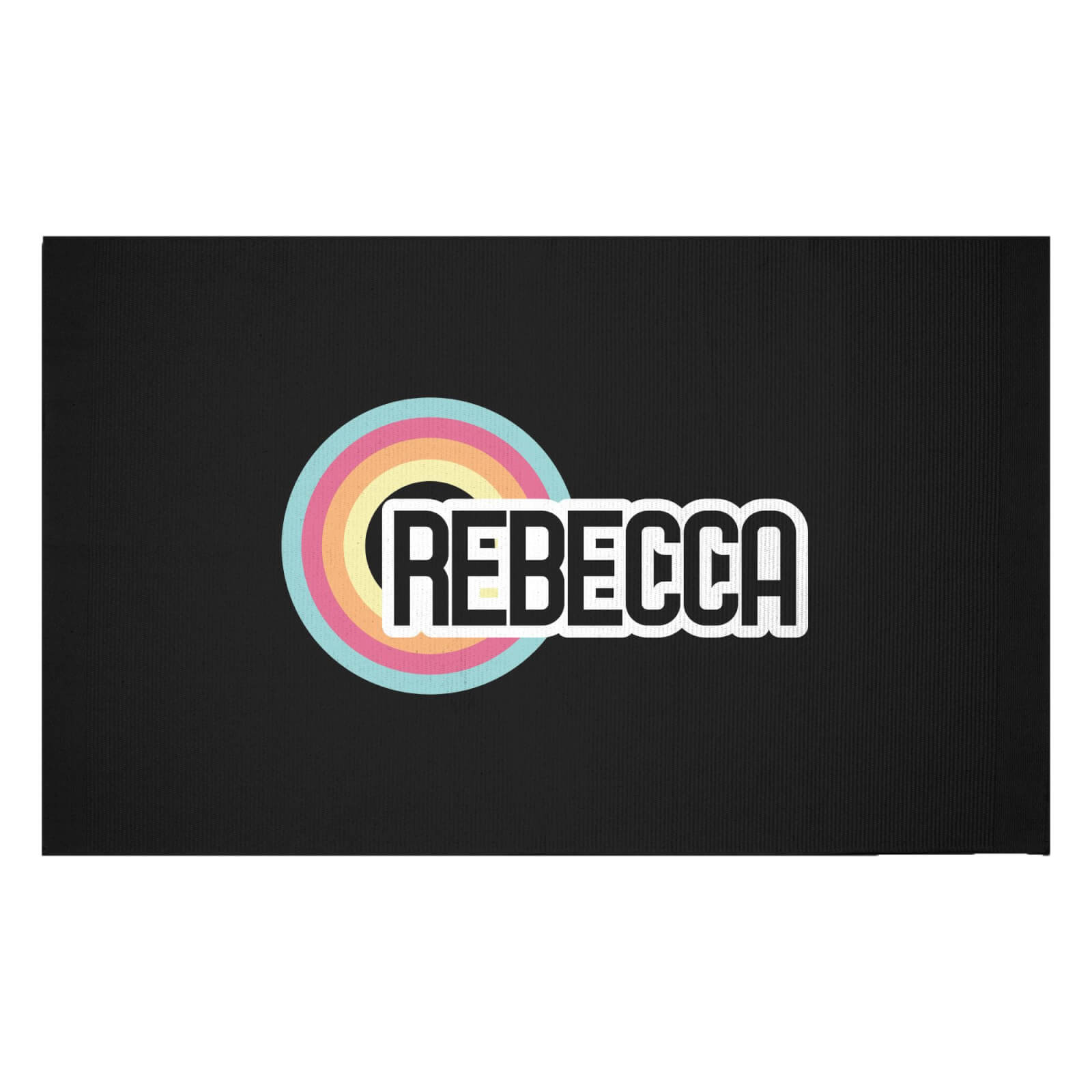 Rebecca Rainbow Woven Rug - Small