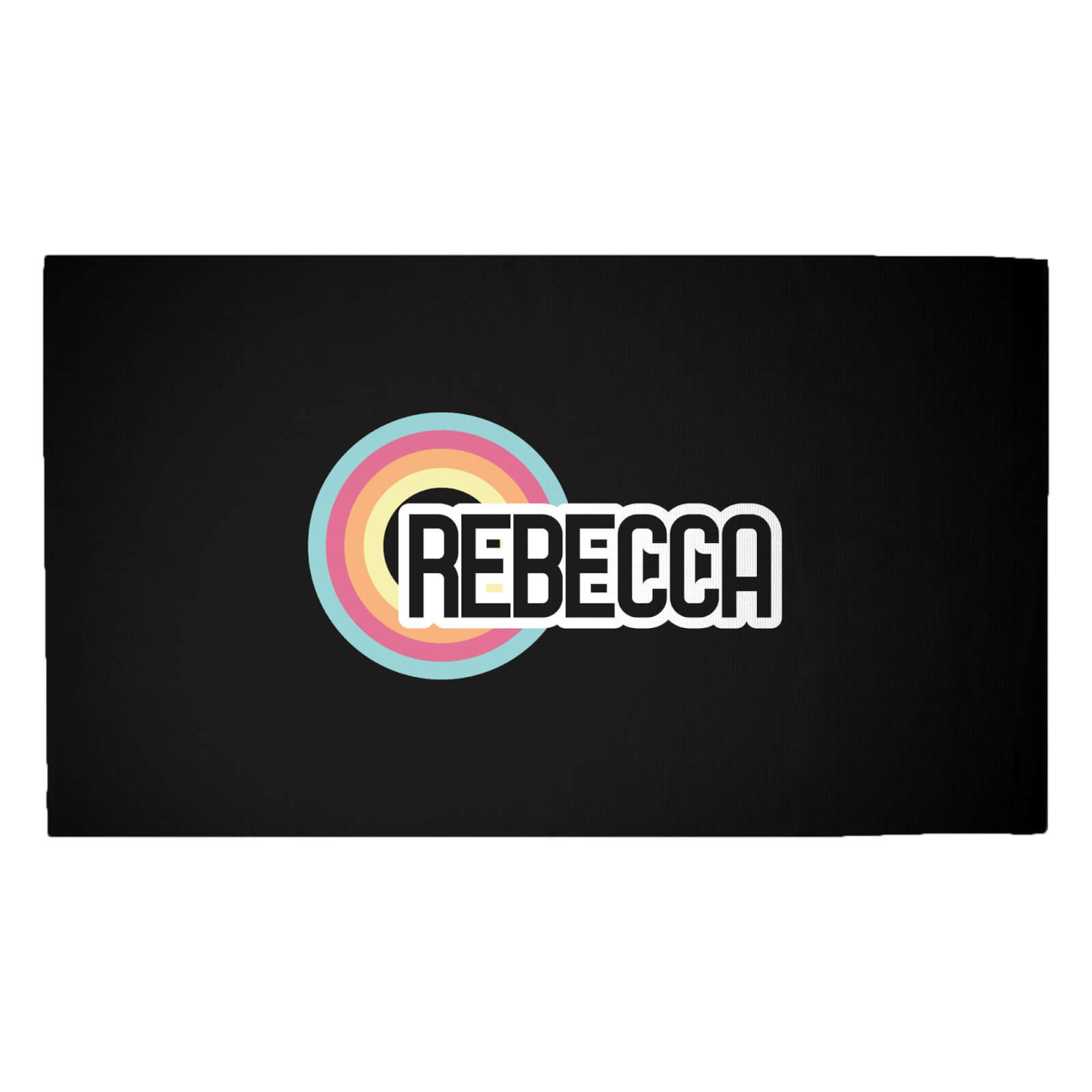 Rebecca Rainbow Woven Rug - Medium