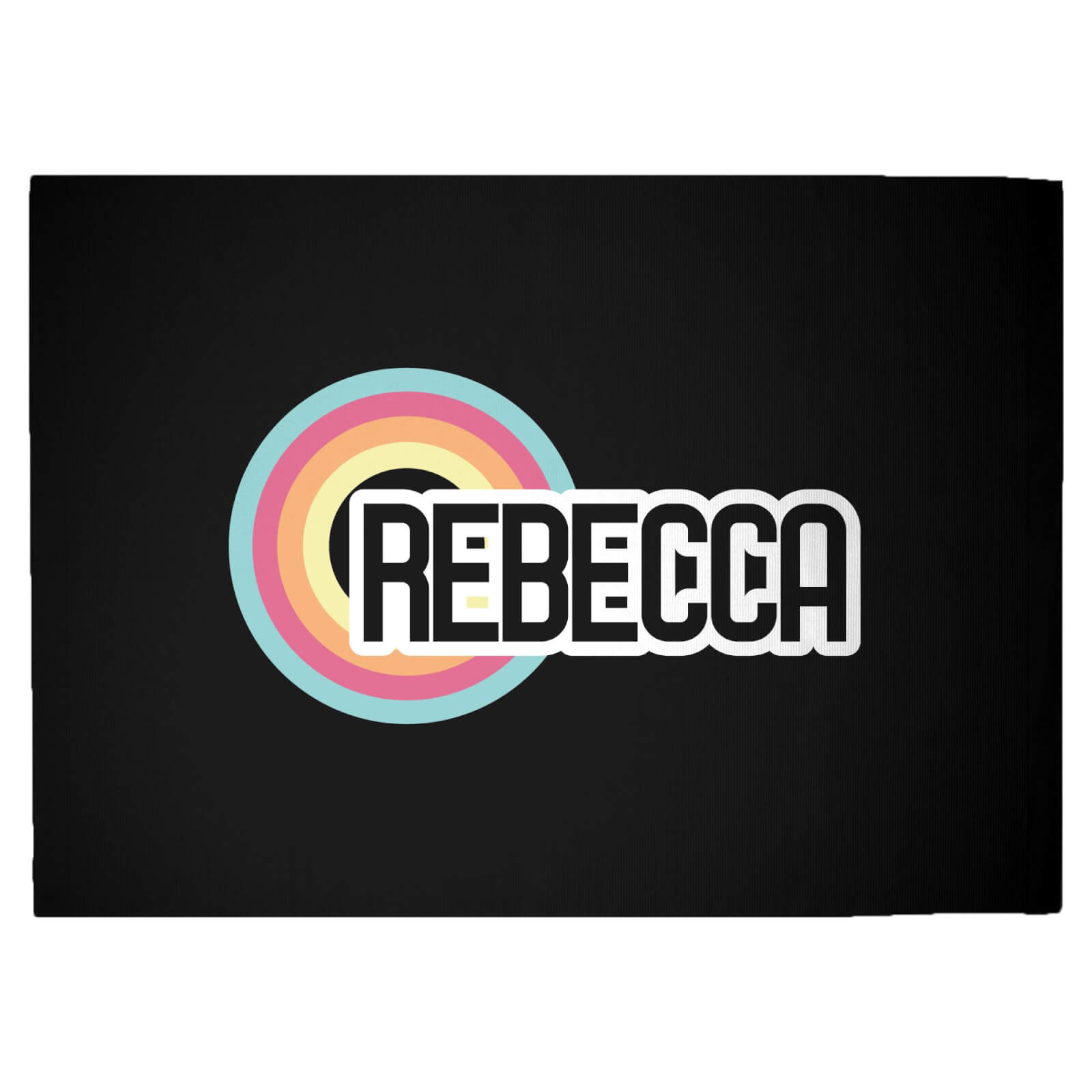 Rebecca Rainbow Woven Rug - Large
