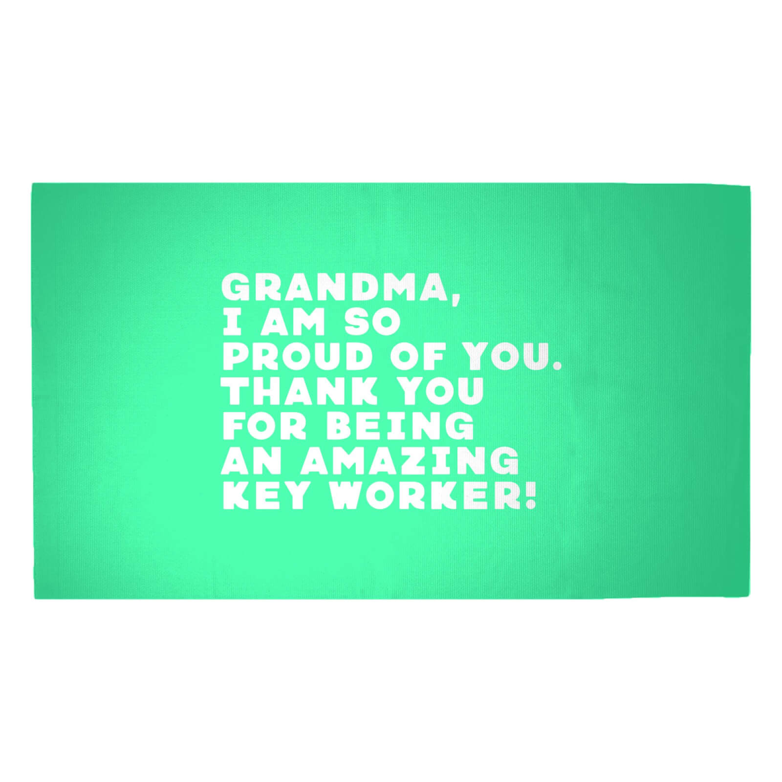 Grandma, I Am So Proud Of You. Woven Rug - Medium