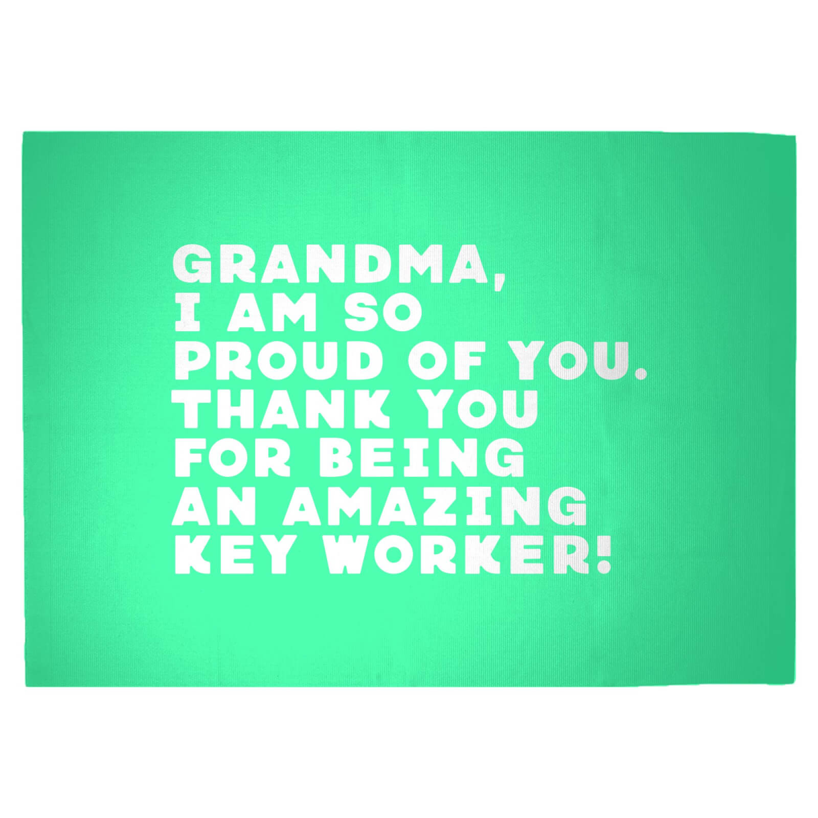 Grandma, I Am So Proud Of You. Woven Rug - Large