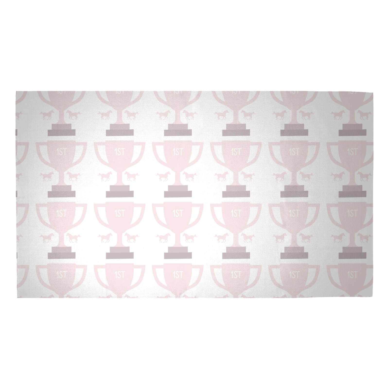 First Prize Pattern Woven Rug - Medium