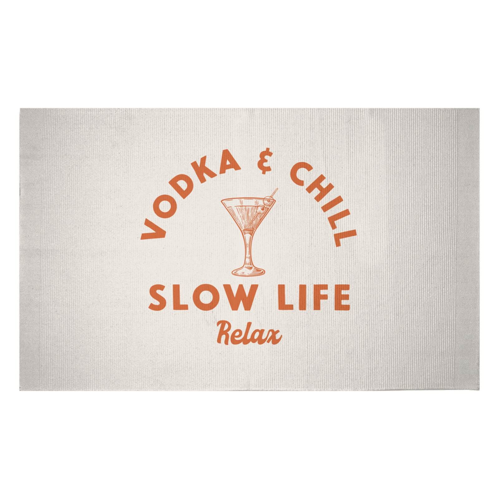 Vodka And Chill Woven Rug - Small