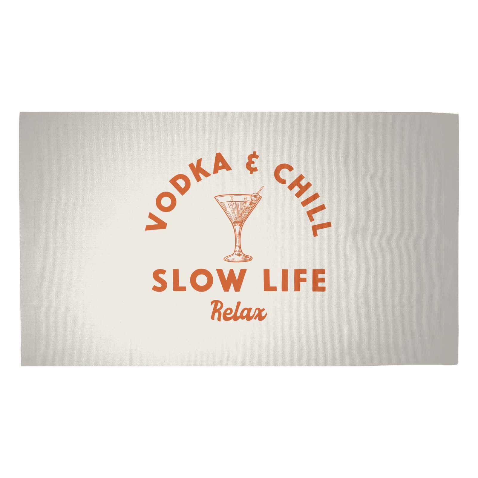 Vodka And Chill Woven Rug - Medium