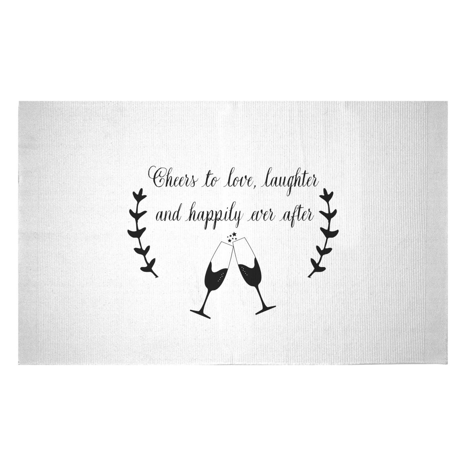 Cheers To Love Woven Rug - Small