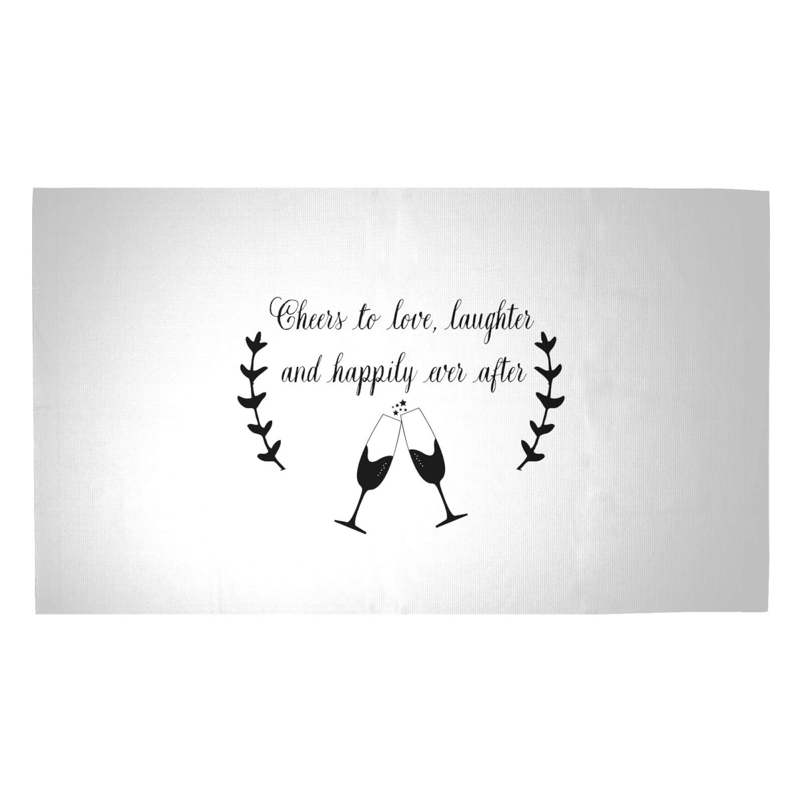 Cheers To Love Woven Rug - Medium