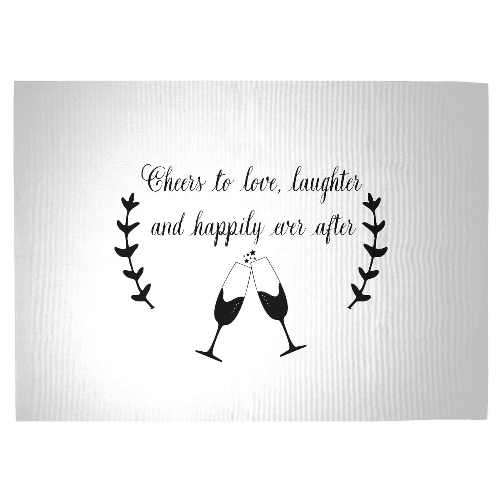 Cheers To Love Woven Rug - Large