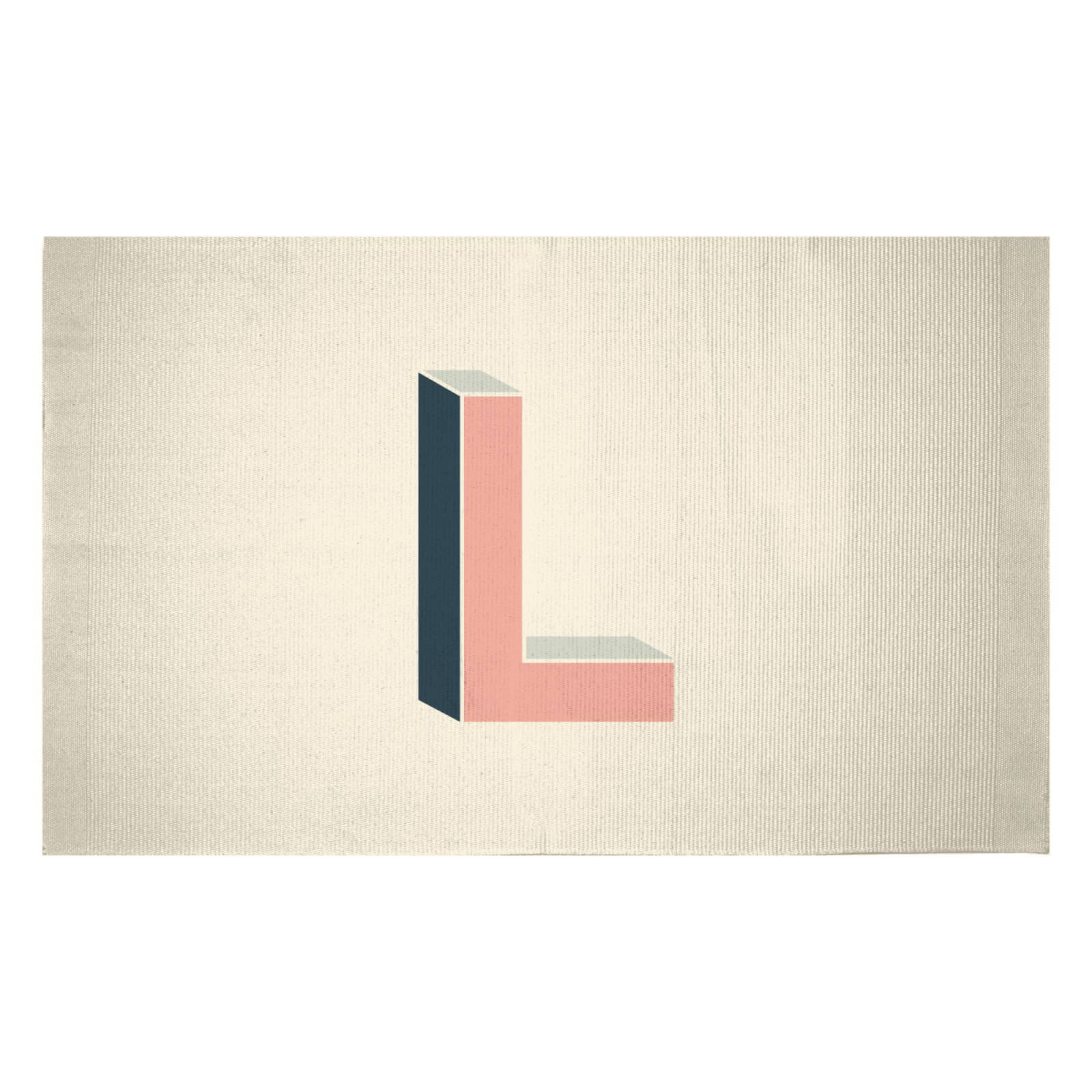L Woven Rug - Small