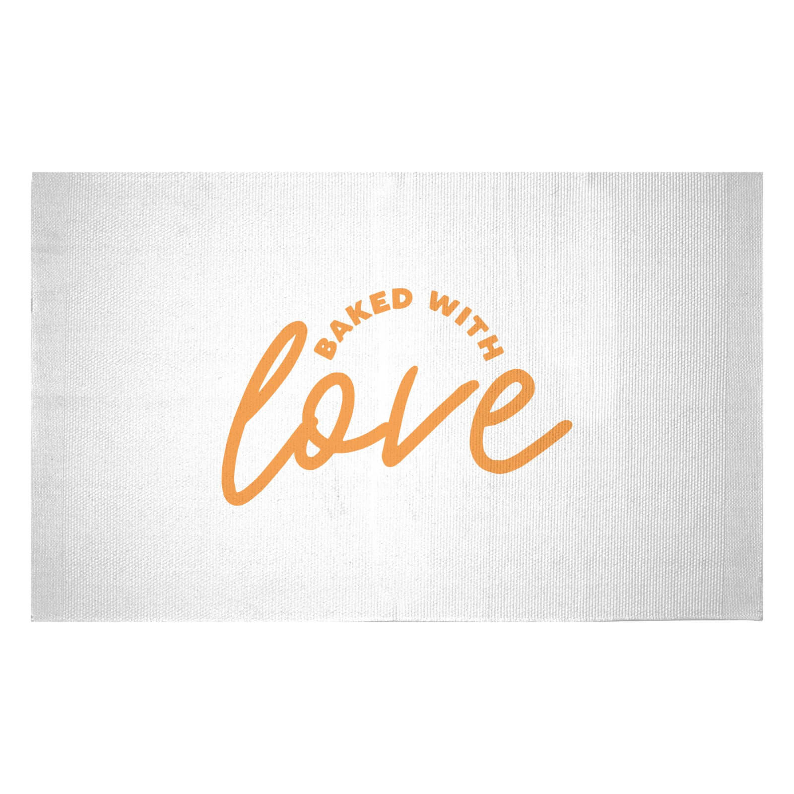 Baked With Love Woven Rug - Small