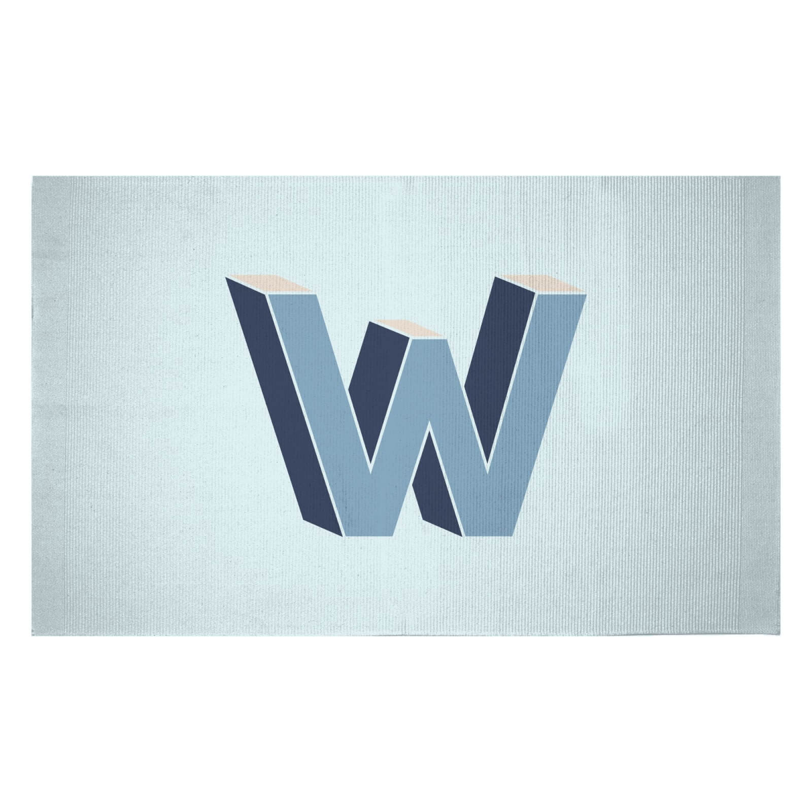 W Woven Rug - Small