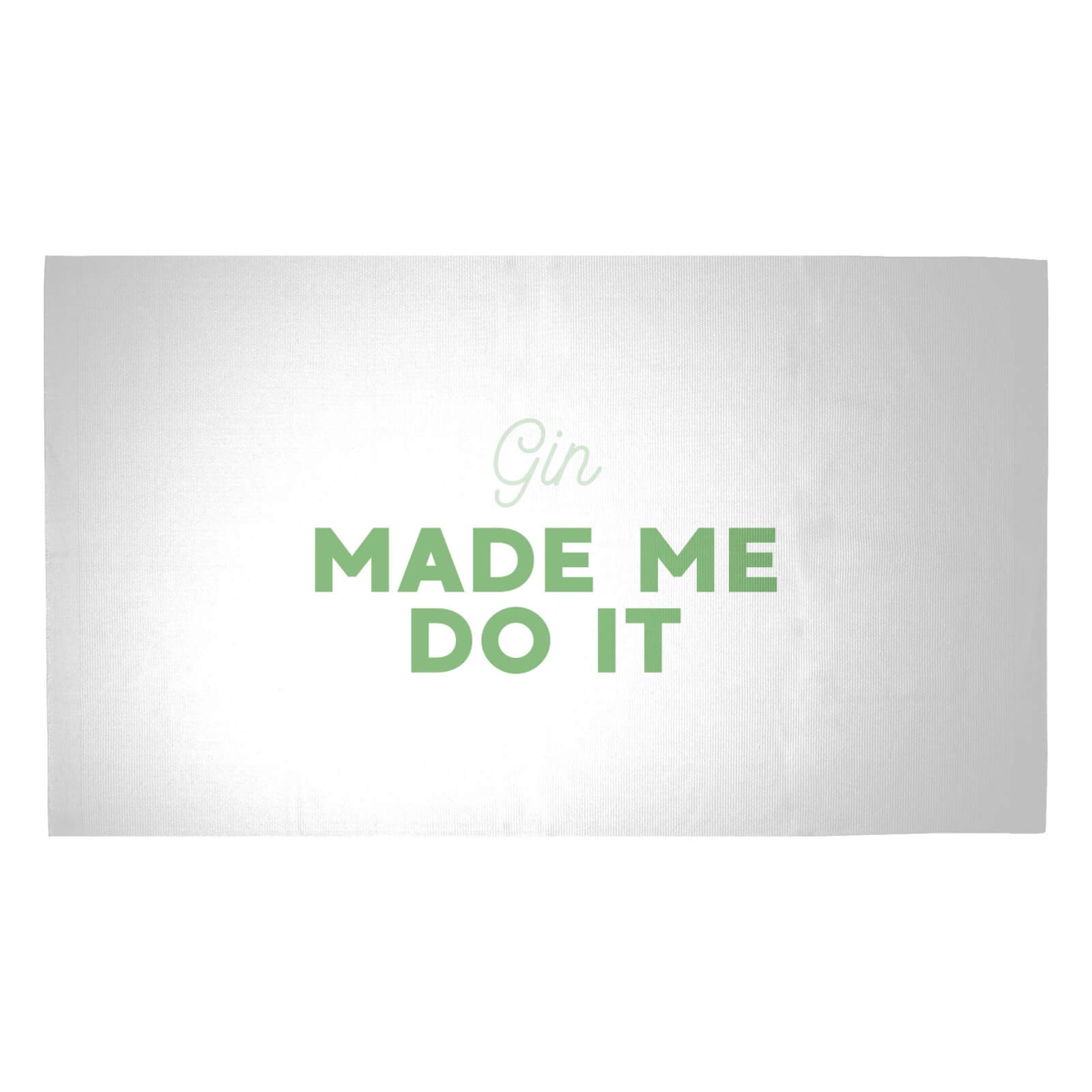 Gin Made Me Do It Woven Rug - Medium
