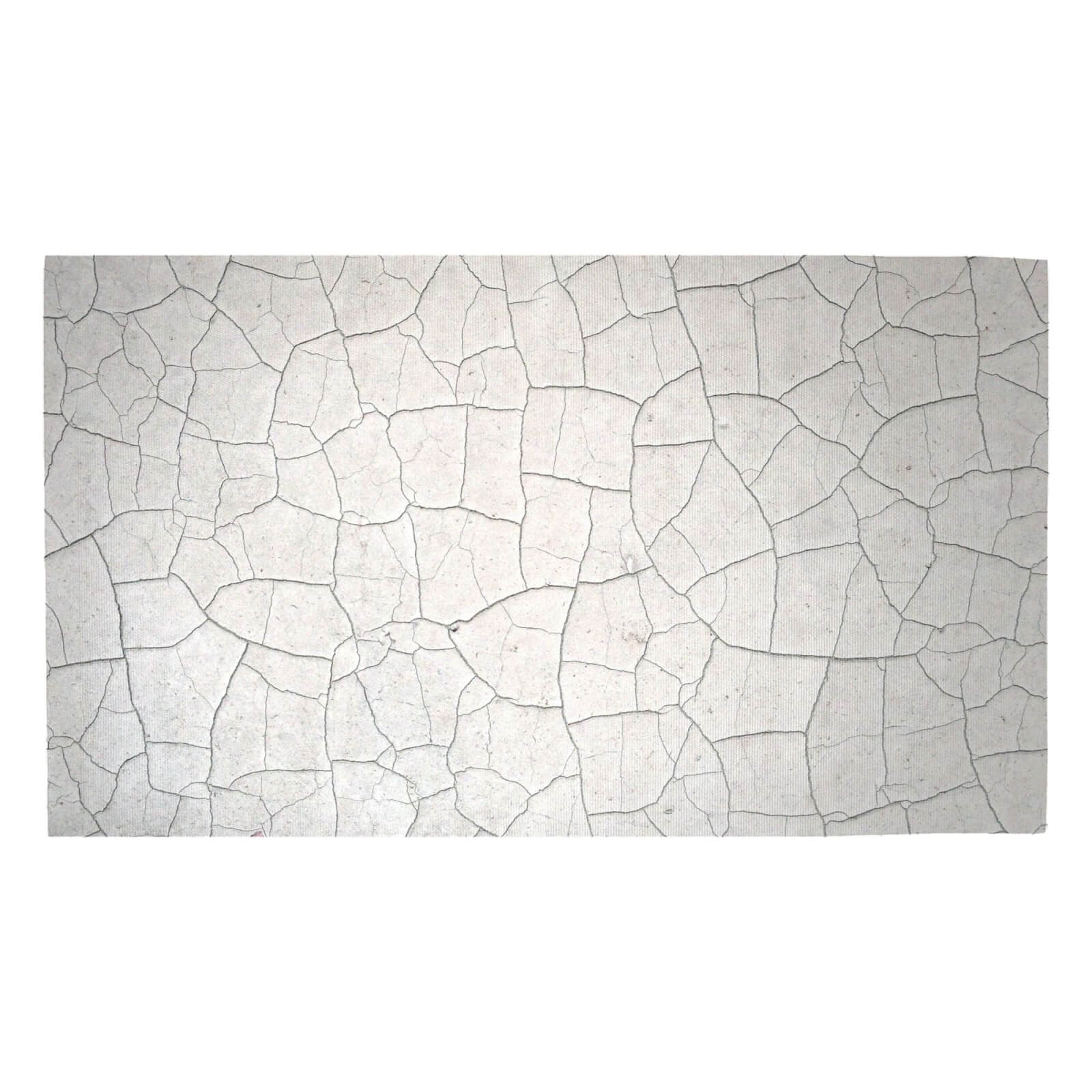 Cracked Texture Woven Rug - Medium