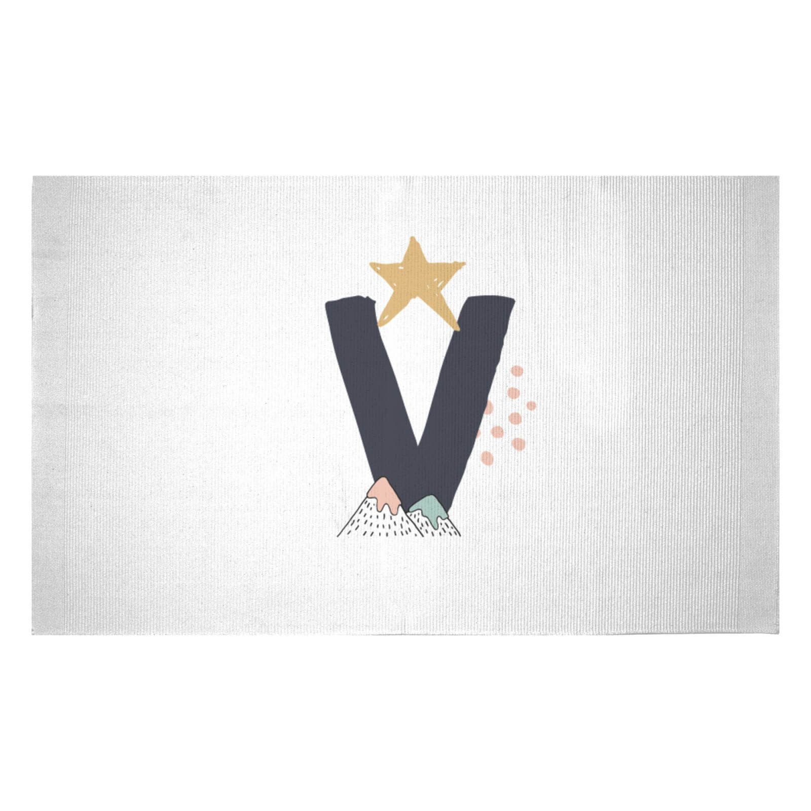 Starry Night V Woven Rug - Small