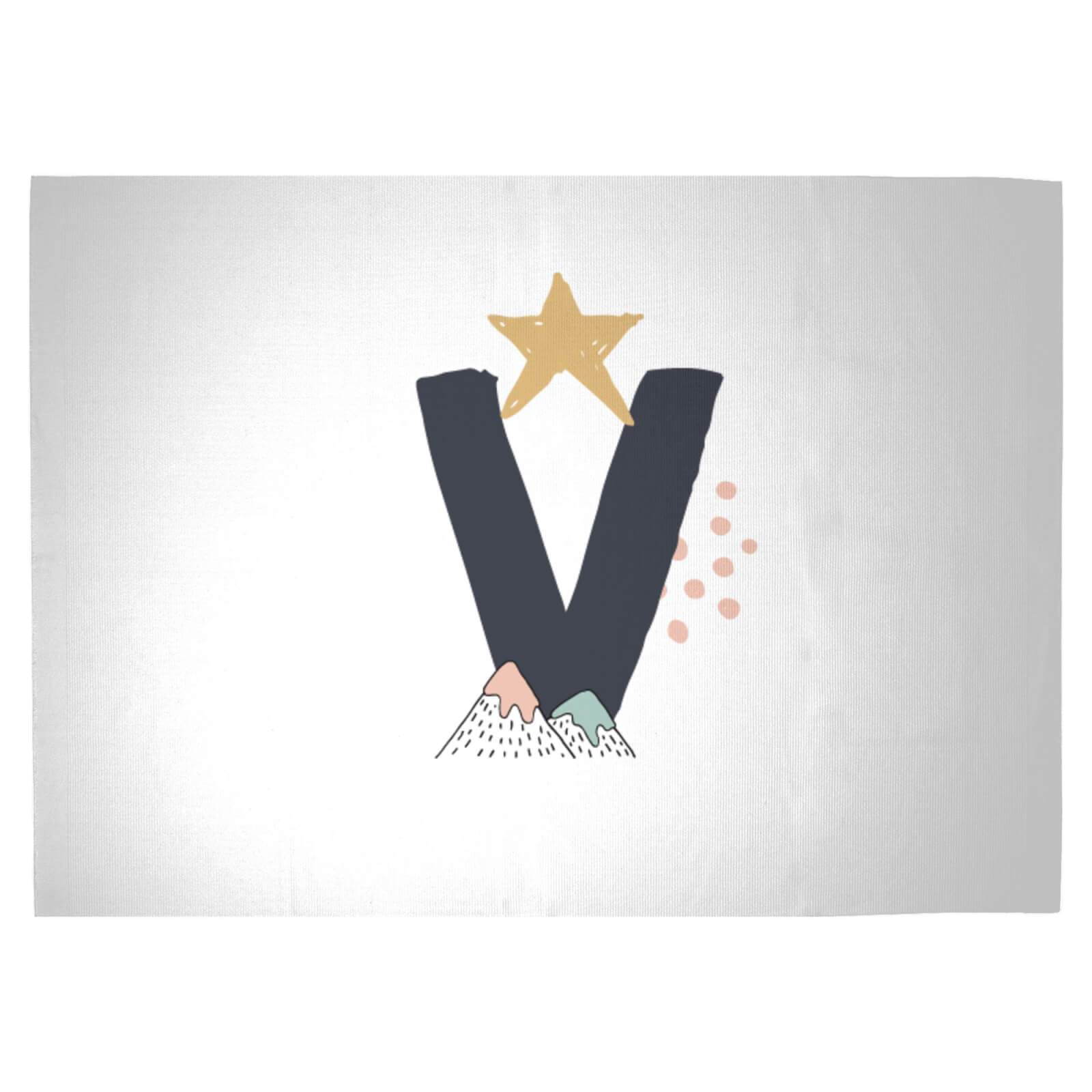 Starry Night V Woven Rug - Large