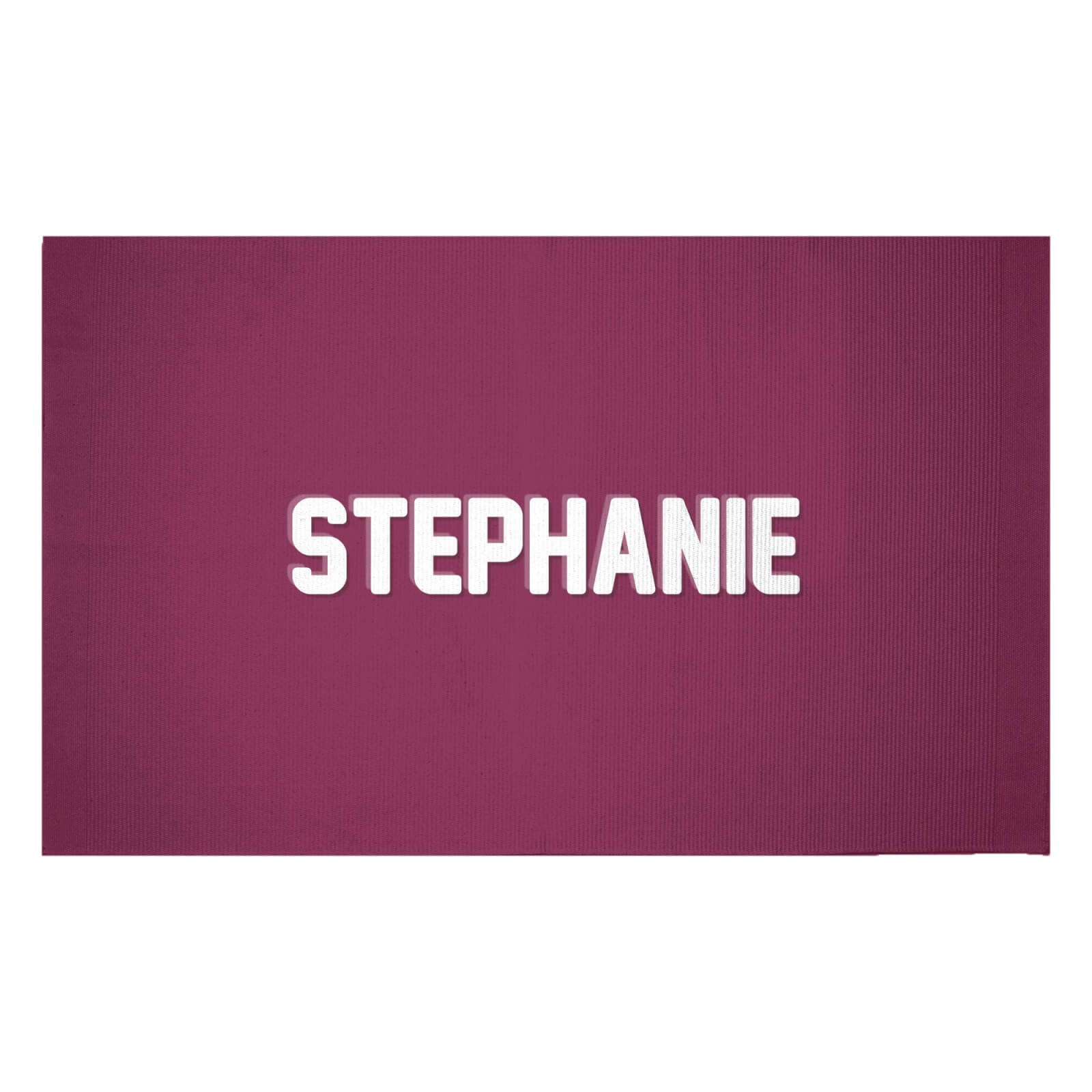 Embossed Stephanie Woven Rug - Small