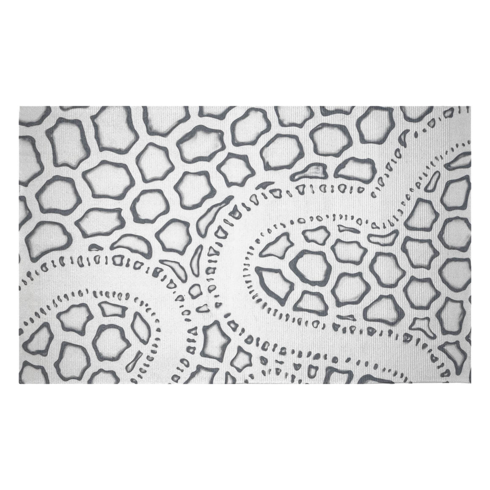 Snake Like Woven Rug - Small